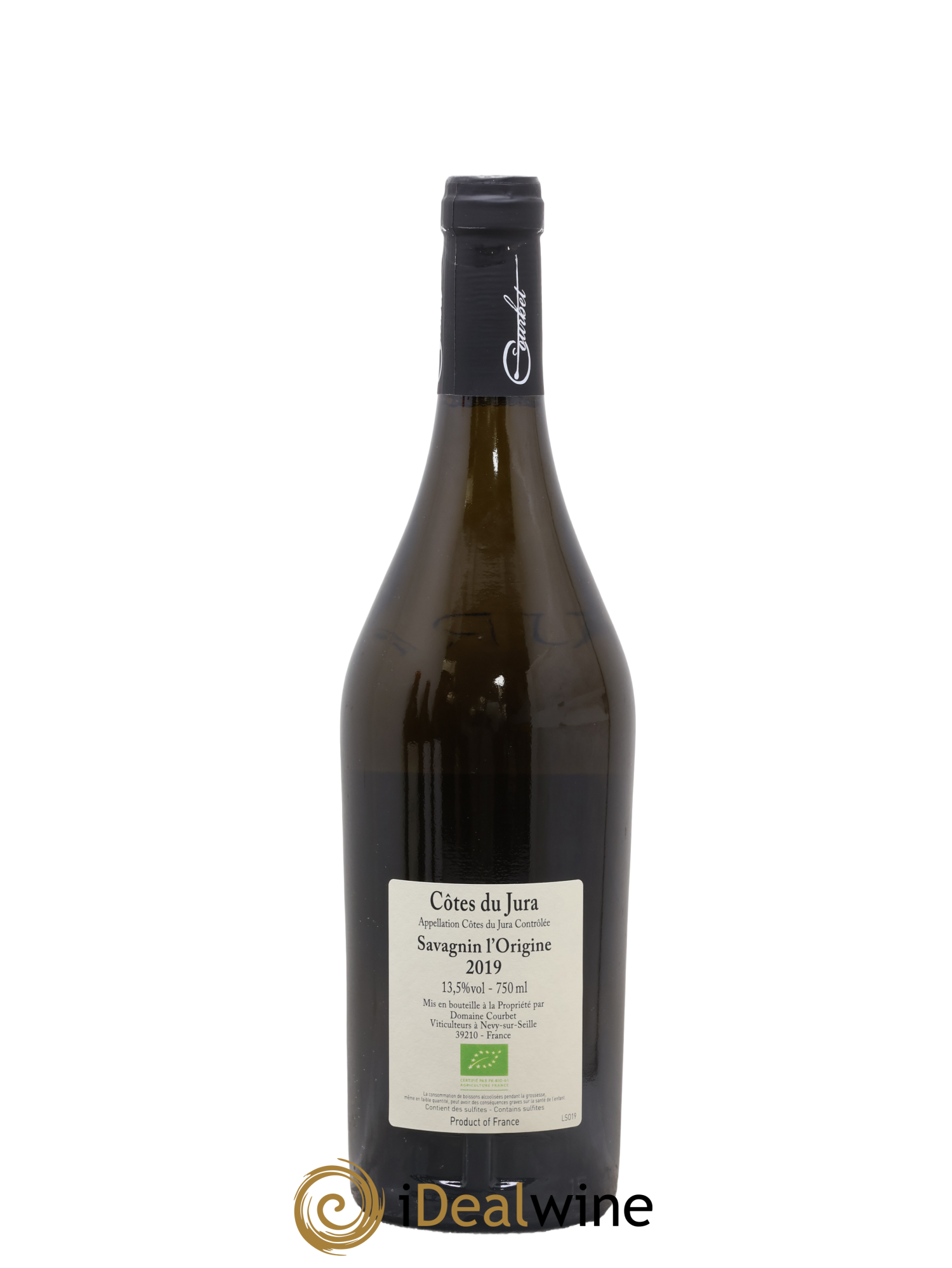 Côtes du Jura L'Origine Domaine Courbet 2019 - Lot de 1 bouteille - 1