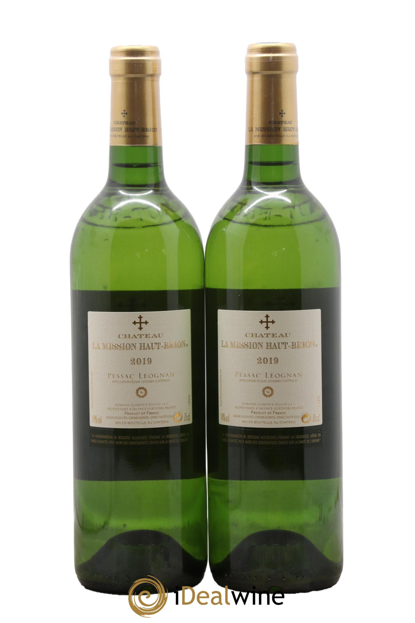 Château la Mission Haut-Brion 2019 - Posten von 2 Flaschen - 1