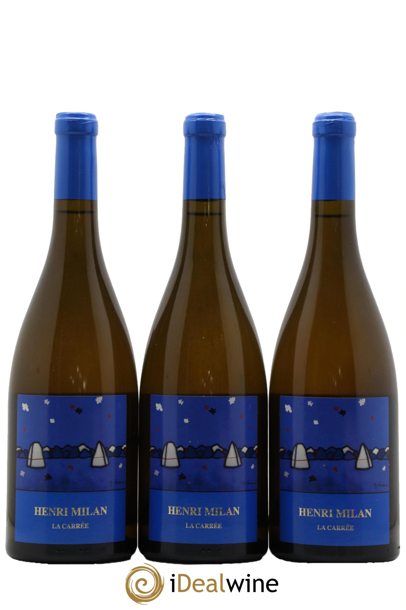 Vin de France La Carrée Henri Milan 2012 - Lot de 3 bouteilles - 0