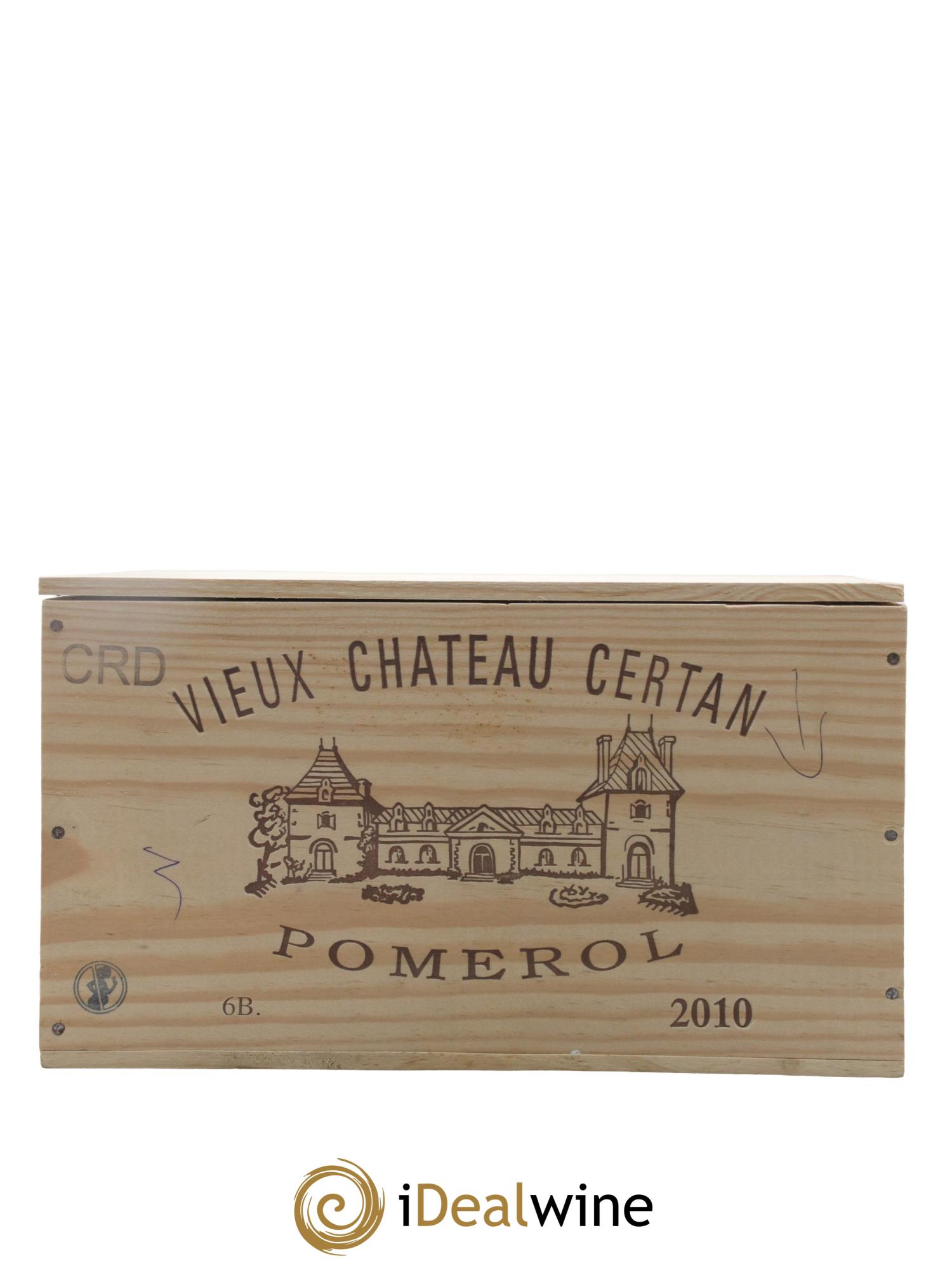Vieux Château Certan 2010 - Posten von 6 Flaschen - 1