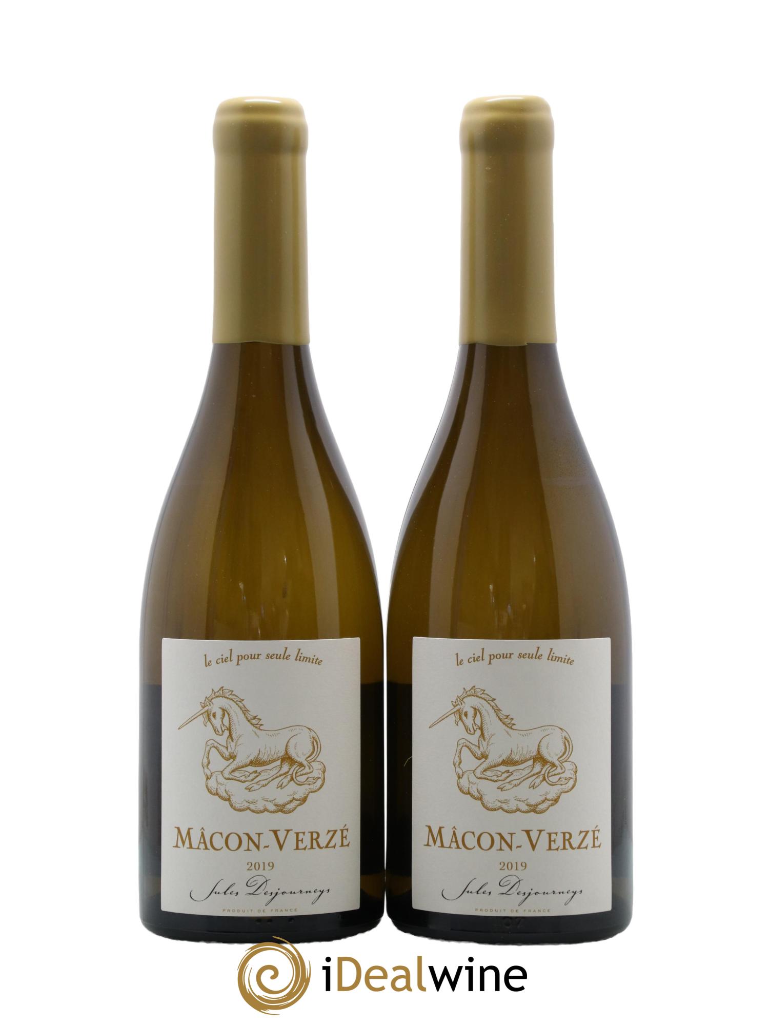 Mâcon-Verzé Jules Desjourneys 2019 - Lot de 2 bouteilles - 0