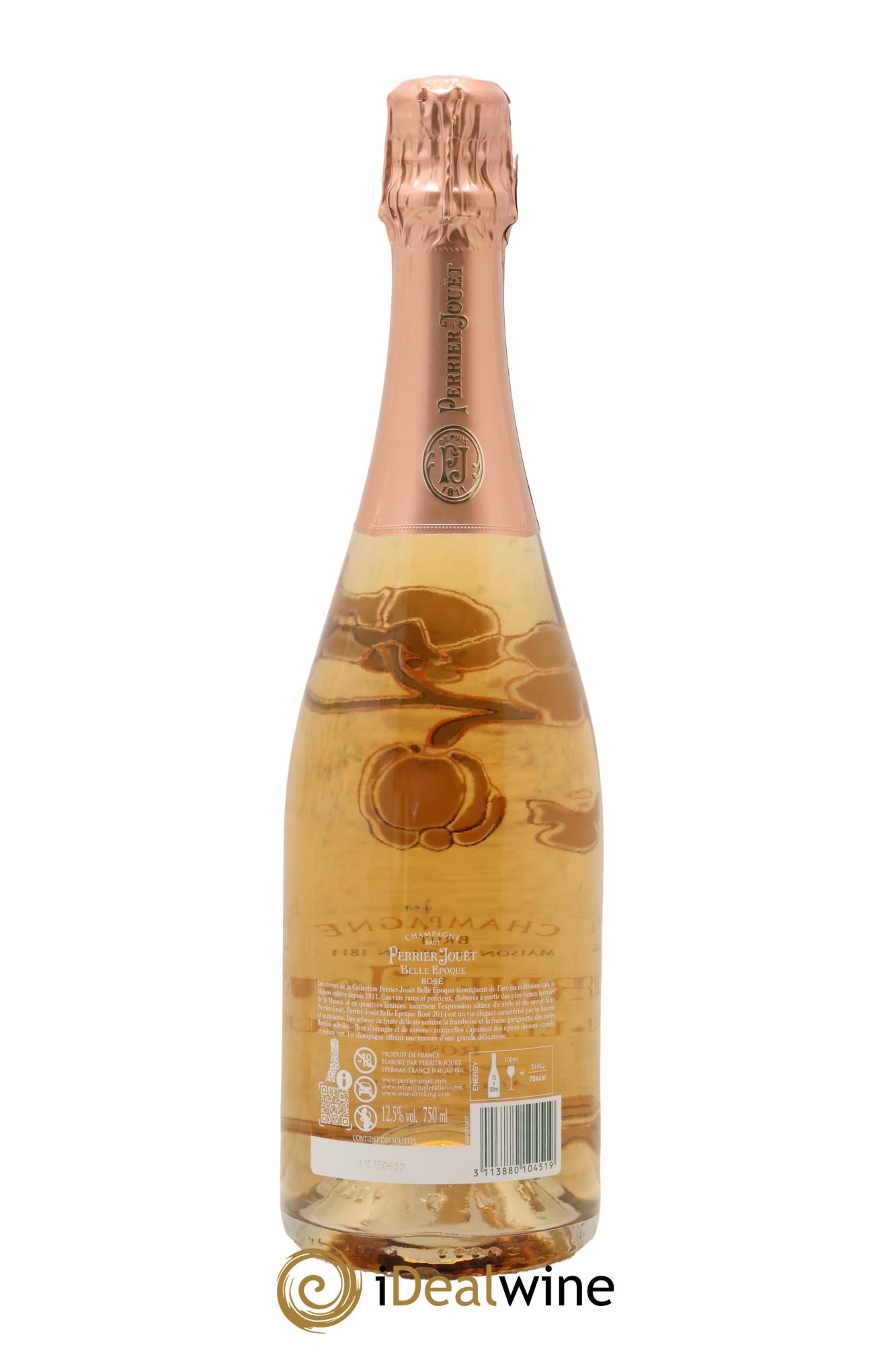 Cuvée Belle Epoque Perrier-Jouët 2014 - Lot de 1 bouteille - 1