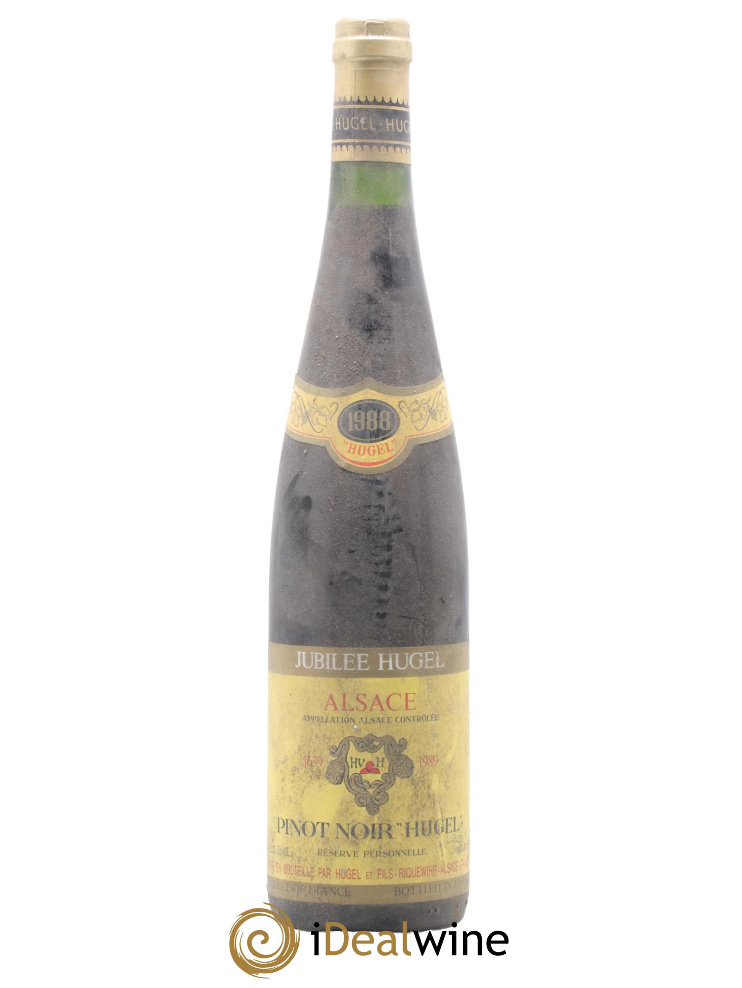 Alsace Pinot Noir Jubilee Maison Hugel 1988 - Lot de 1 bouteille - 0