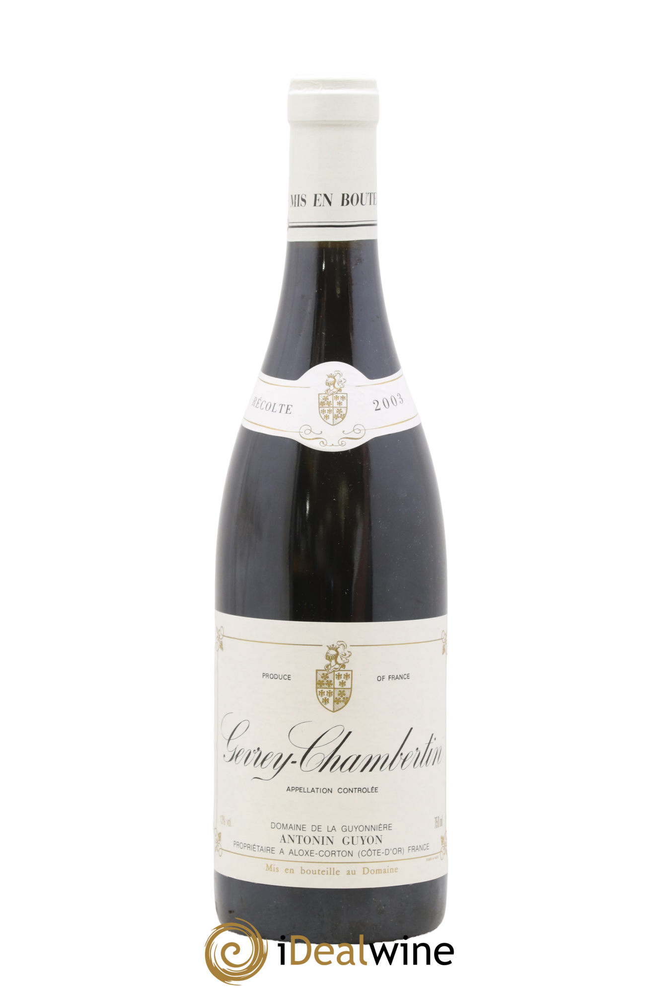 Gevrey-Chambertin Antonin Guyon 2003 - Posten von 1 Flasche - 0
