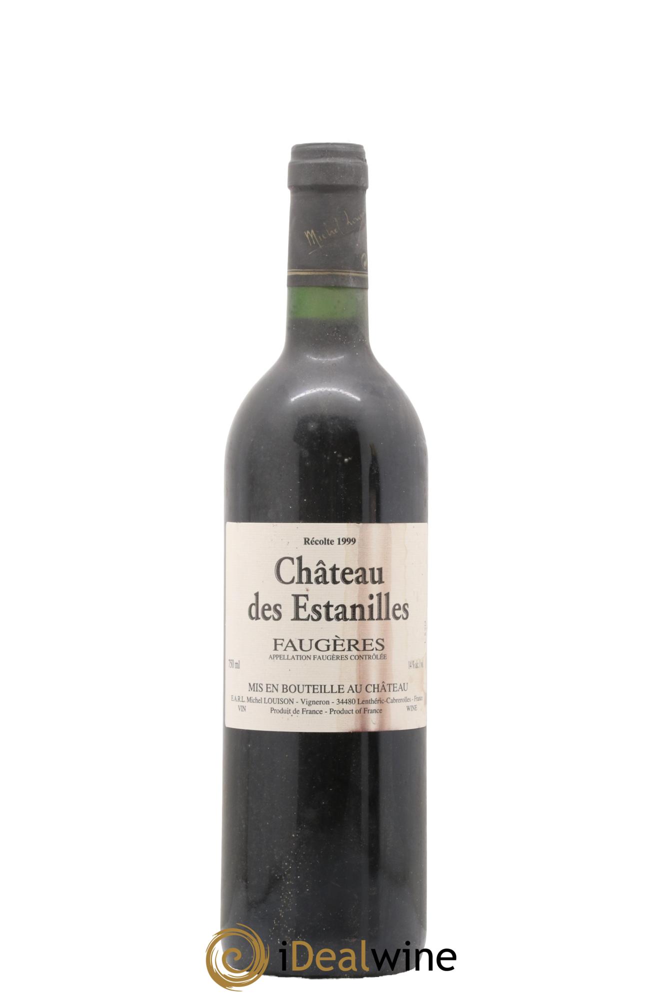 Faugères Château des Estanilles 1999 - Lot de 1 bouteille - 0