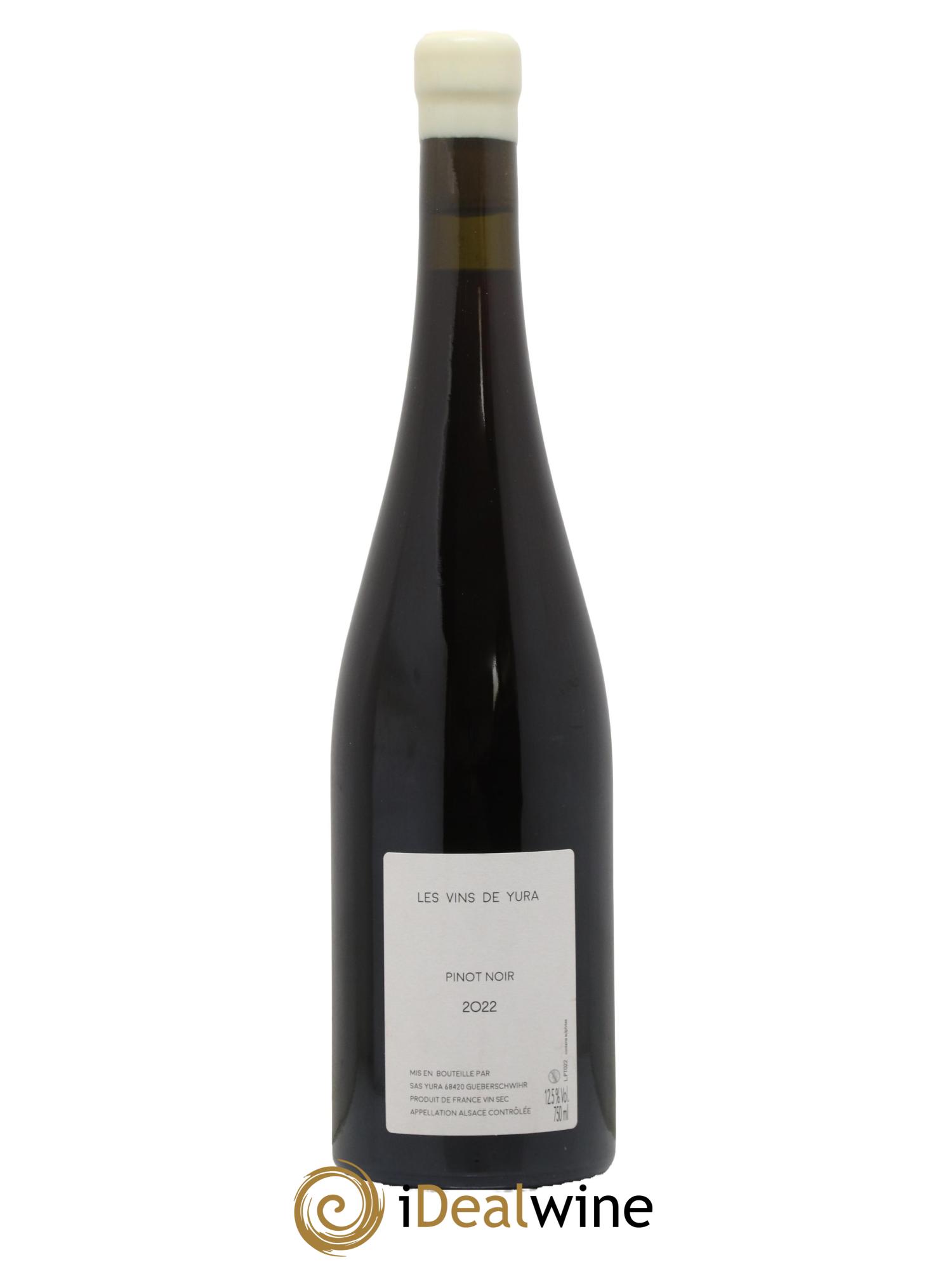 Alsace Pinot Noir La partie et le tout Jintaro Yura 2022 - Lot of 1 bottle - 1