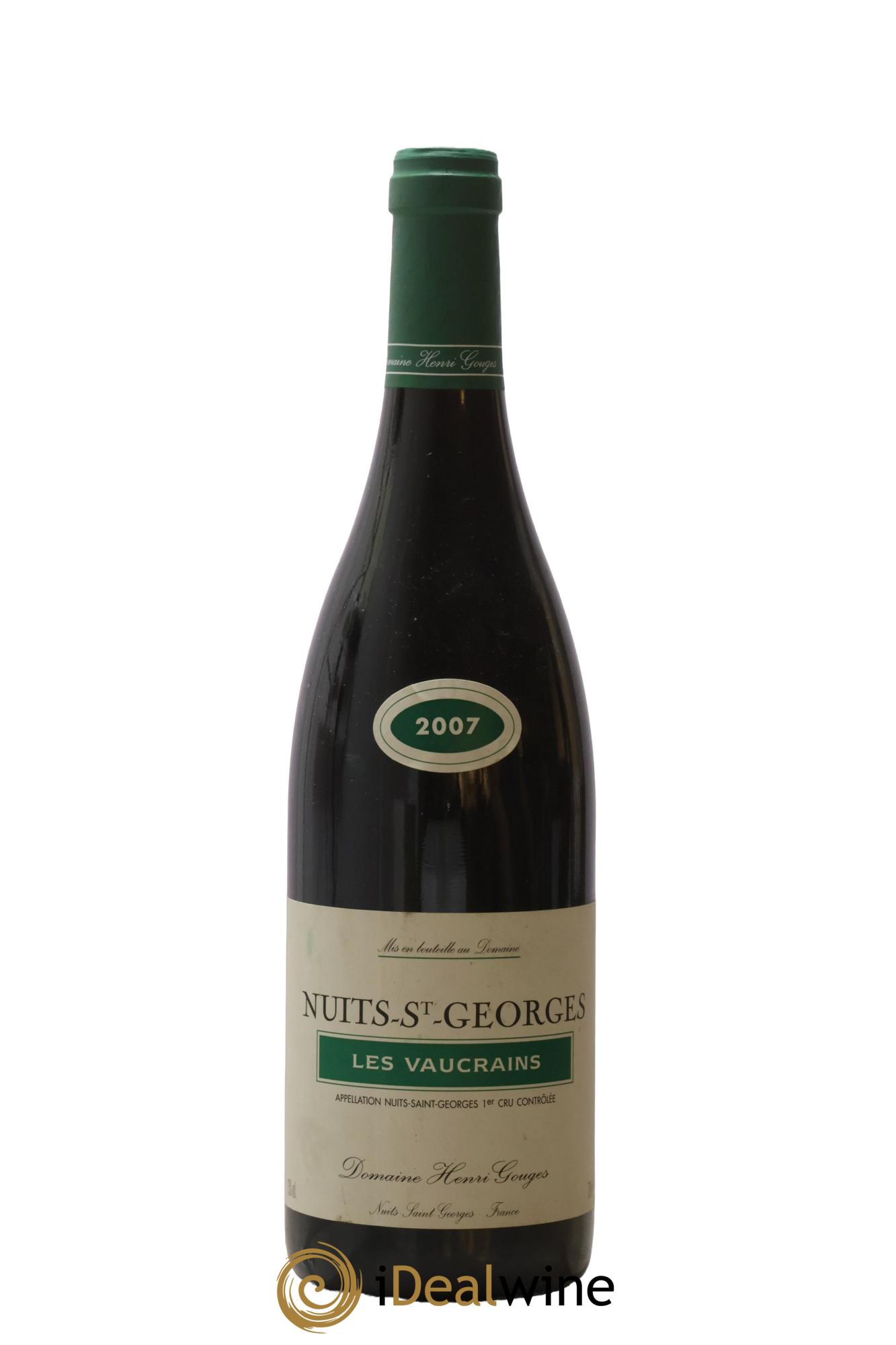 Nuits-Saint-Georges 1er Cru Les Vaucrains Henri Gouges 2007 - Lot de 1 bouteille - 0