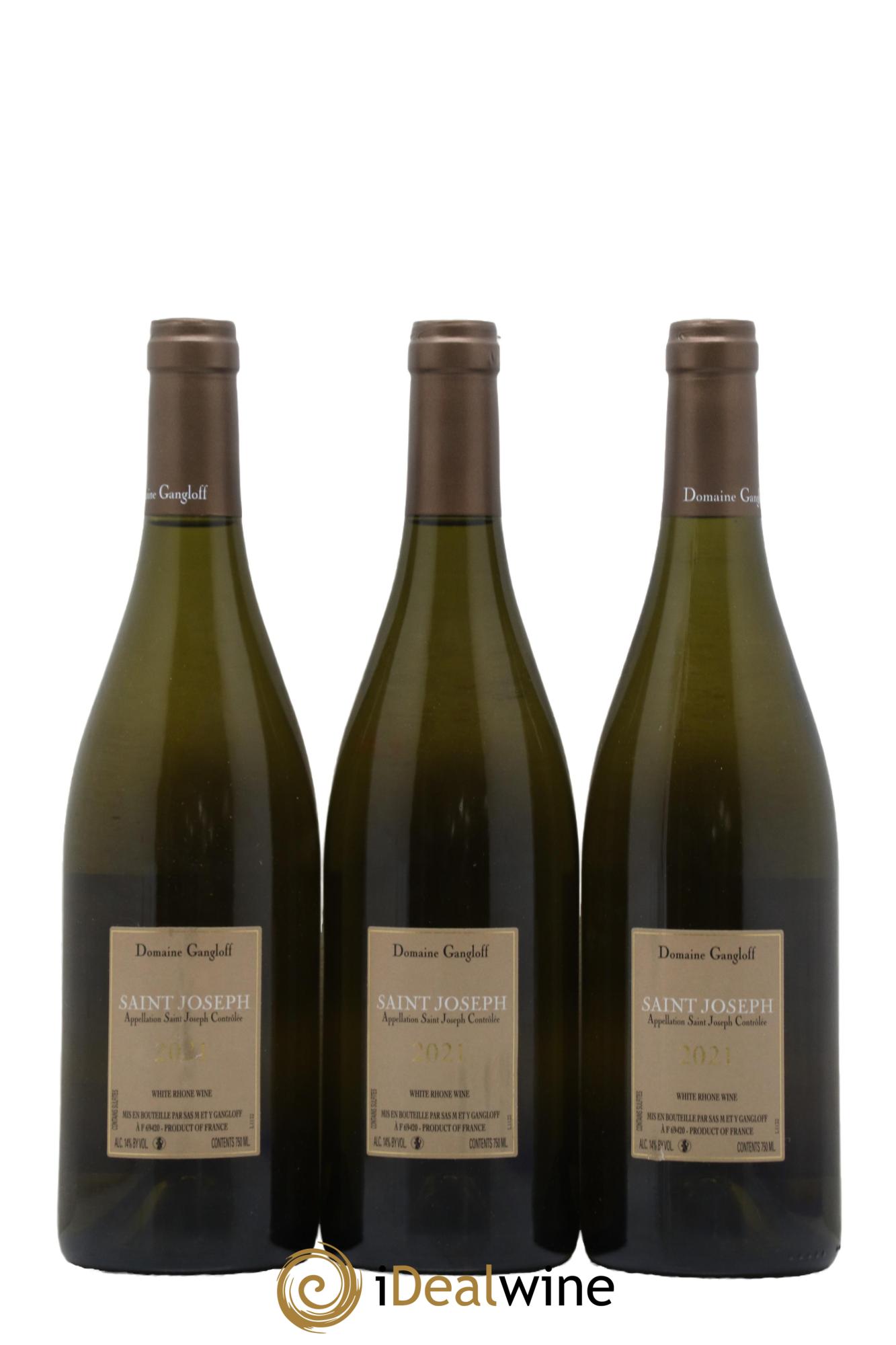 Saint-Joseph Gangloff (Domaine)  2021 - Lot of 3 bottles - 1