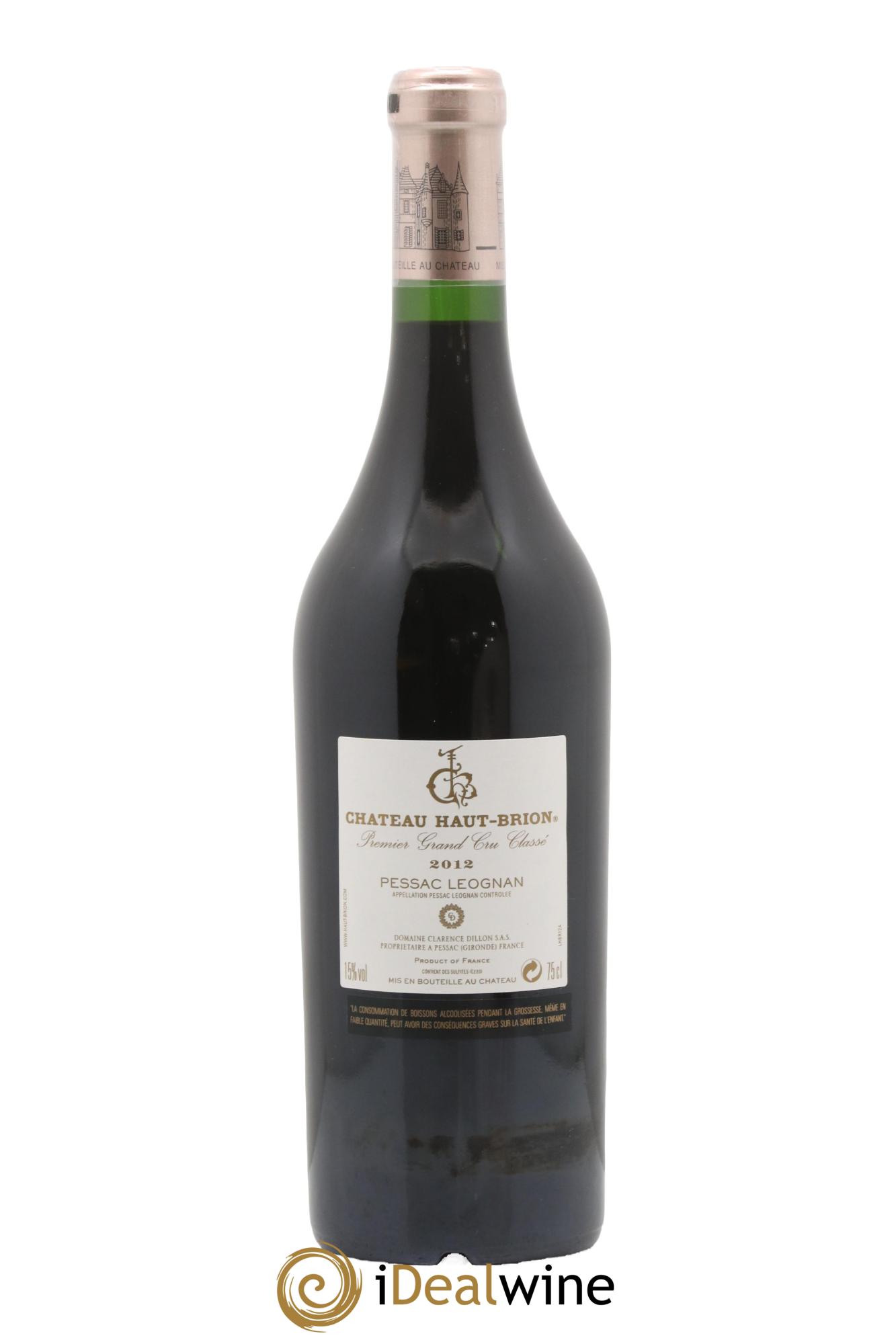 Château Haut Brion 1er Grand Cru Classé 2012 - Lotto di 1 bottiglia - 1