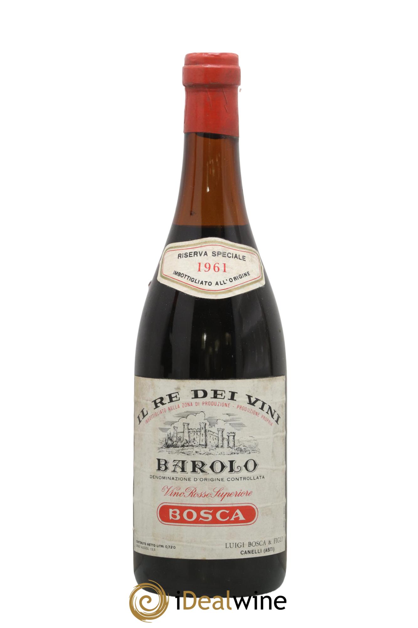 Barolo DOCG Riserva Speciale Bosca Luigi 1961 - Lot de 1 bouteille - 0