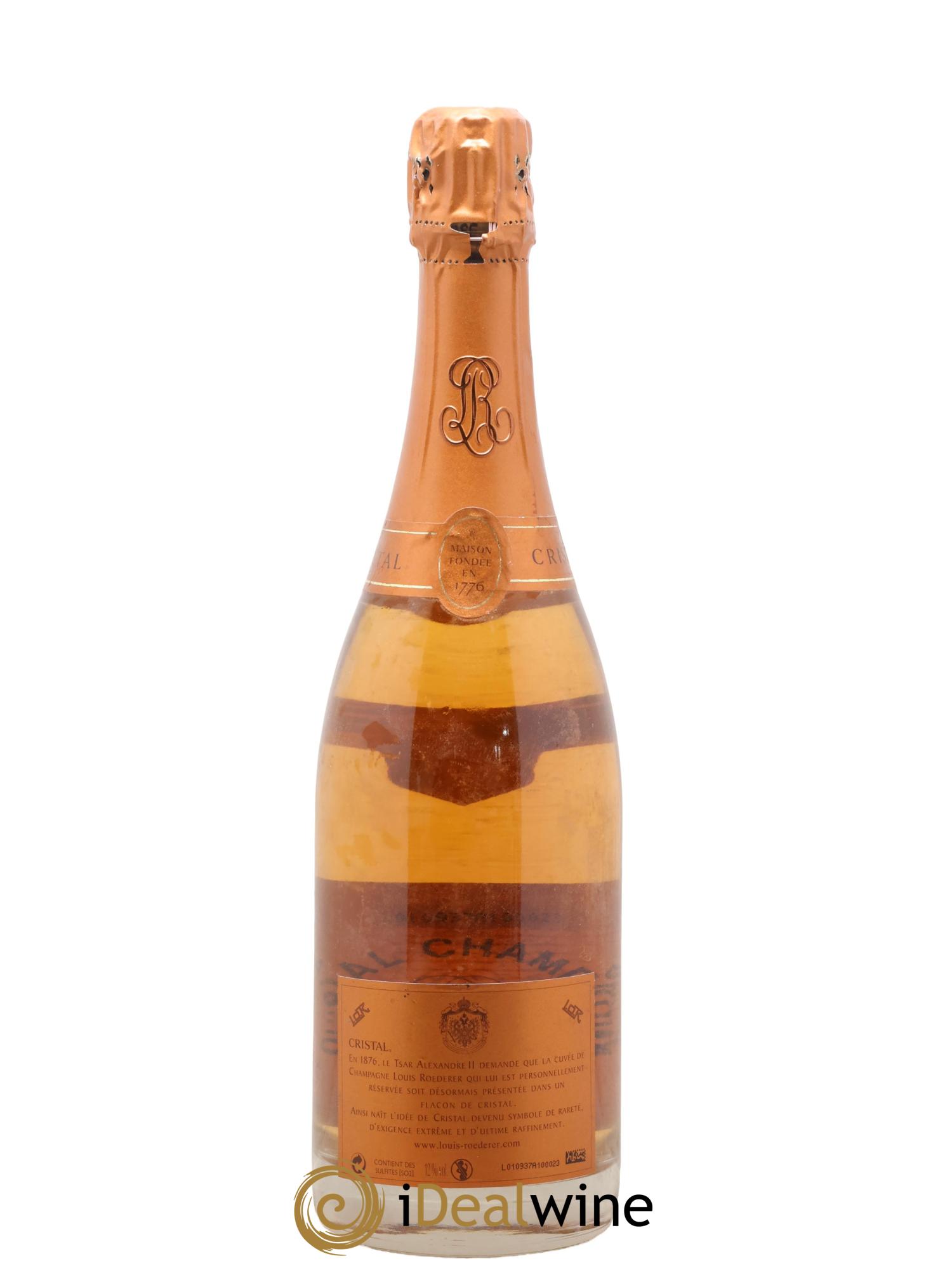 Cristal Louis Roederer 2007 - Lotto di 1 bottiglia - 2
