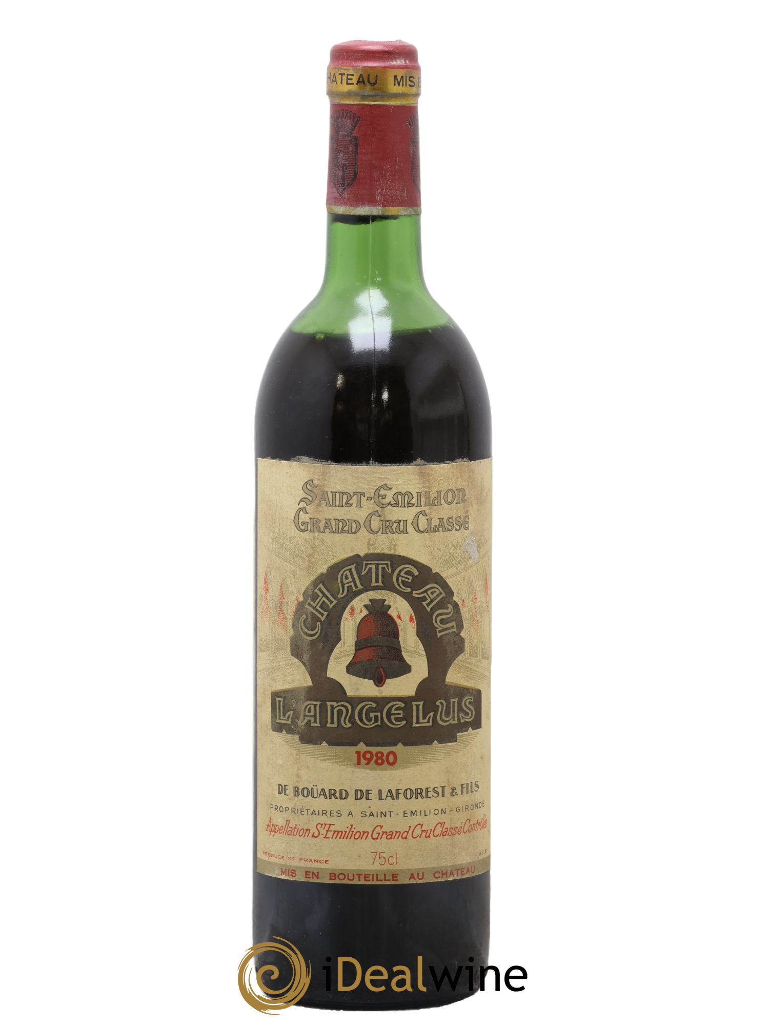 Château Angélus 1er Grand Cru Classé A 1980 - Lot of 1 bottle - 0