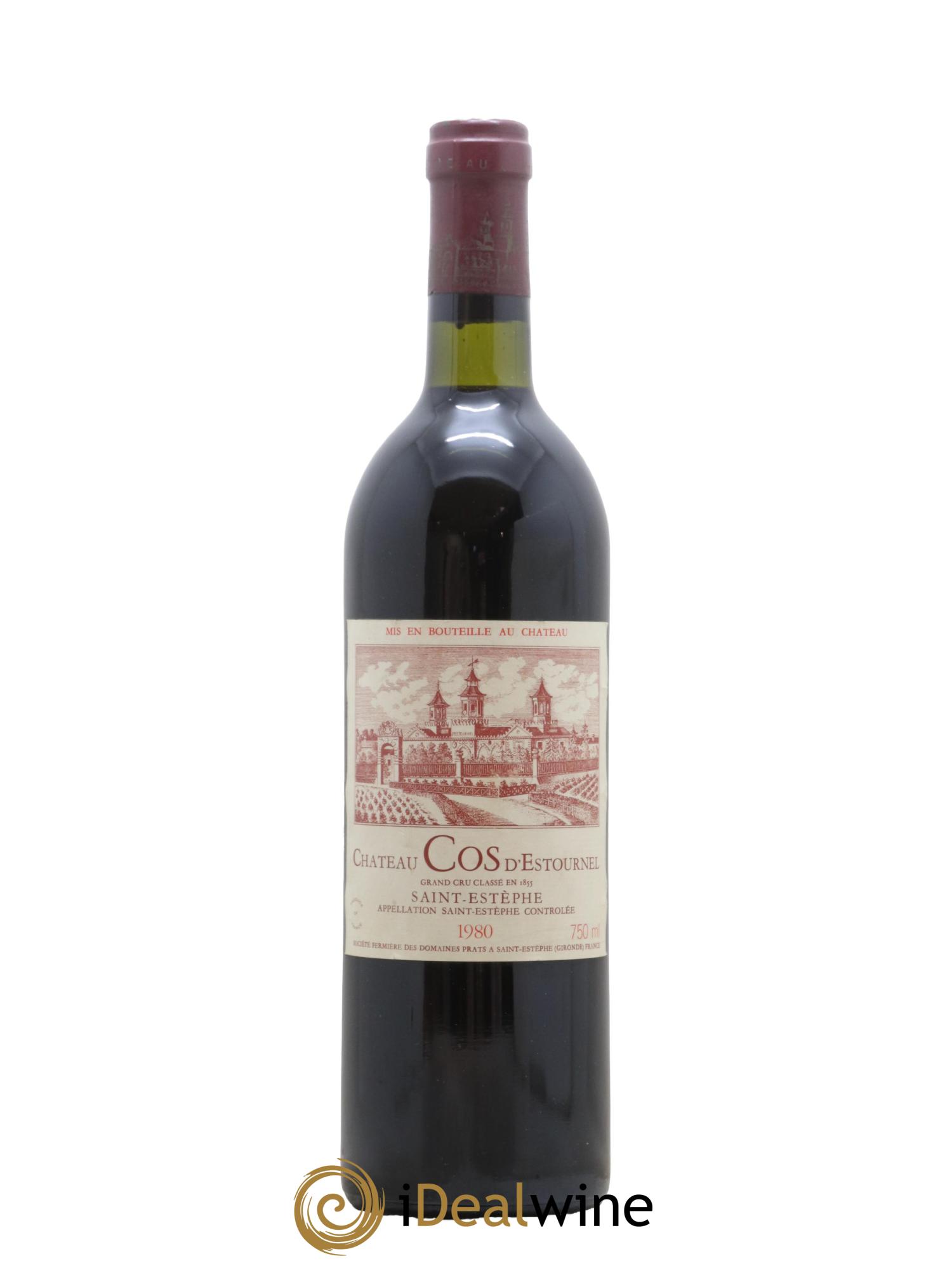 Cos d'Estournel 2ème Grand Cru Classé 1980 - Lotto di 1 bottiglia - 0