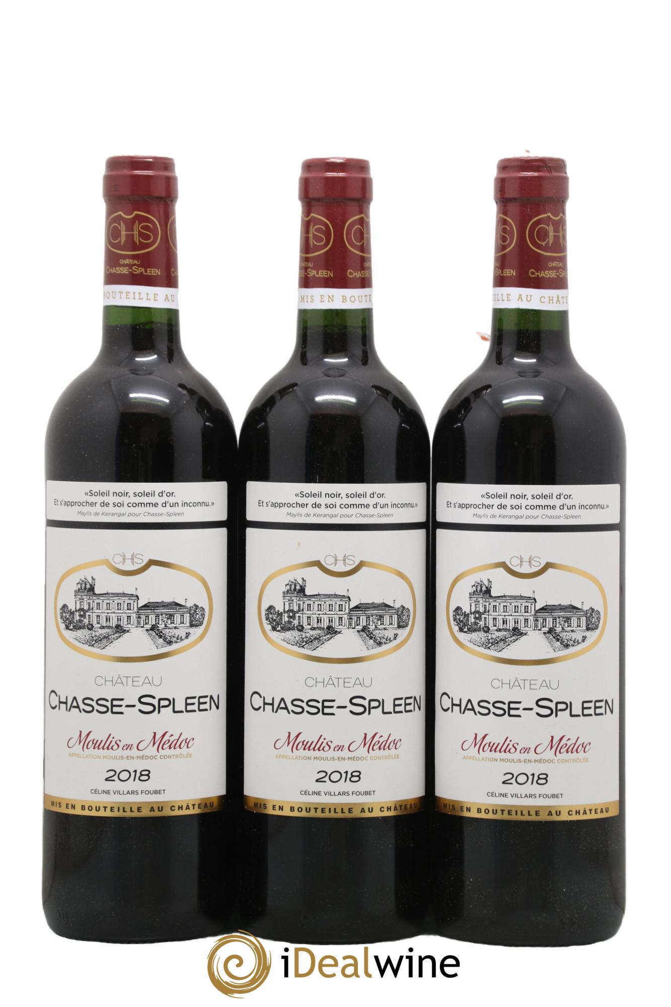 Château Chasse Spleen 2018 - Lot de 6 bouteilles - 2