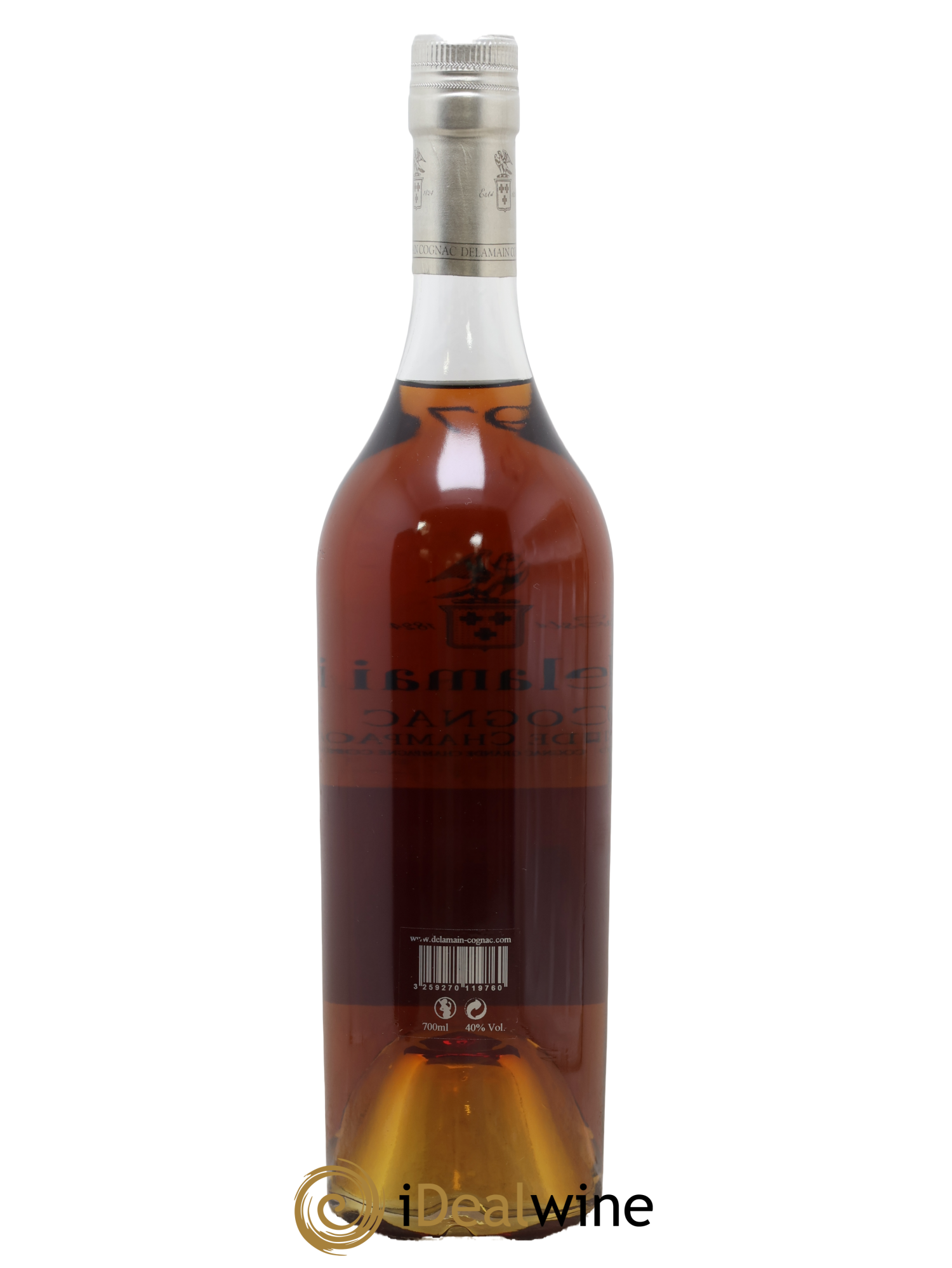 Cognac Delamain 40 years 1976 Grande Champagne Chai Millésimé 1976 - Posten von 1 Flasche - 2