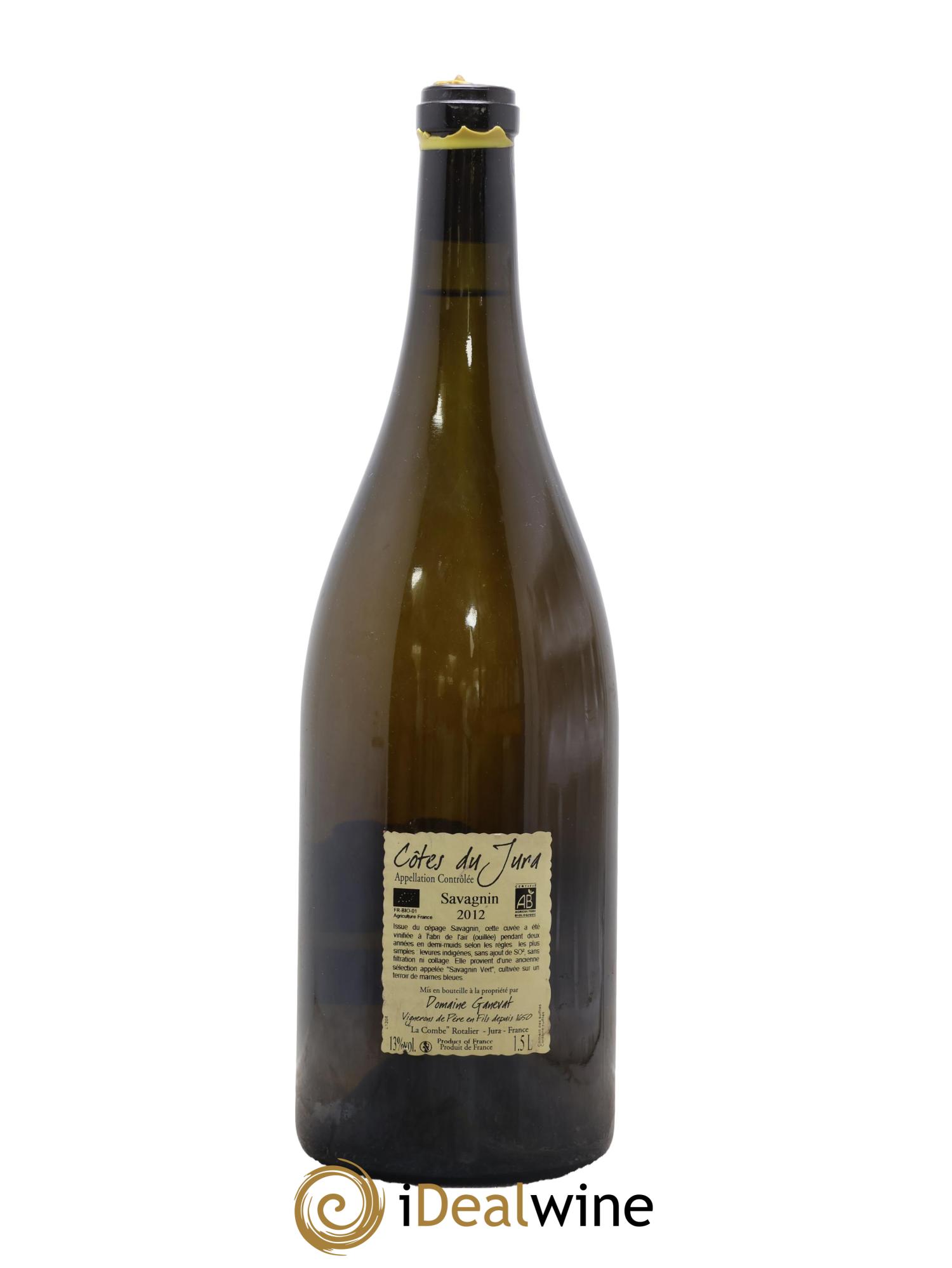 Côtes du Jura Les Chalasses Marnes Bleues Jean-François Ganevat (Domaine) 2012 - Lot of 1 magnum - 1