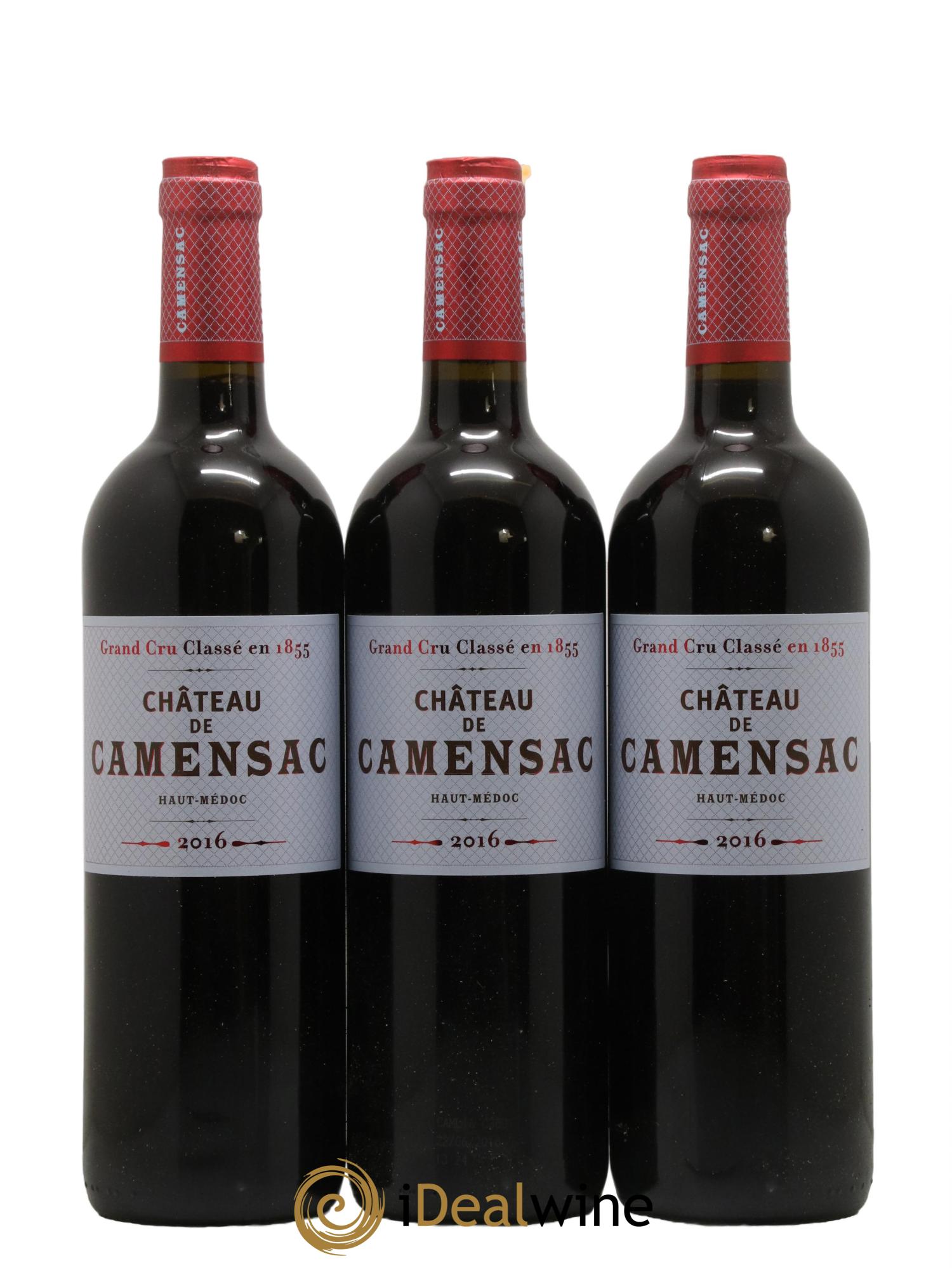 Château Camensac 5ème Grand Cru Classé 2016 - Lot de 6 bouteilles - 2