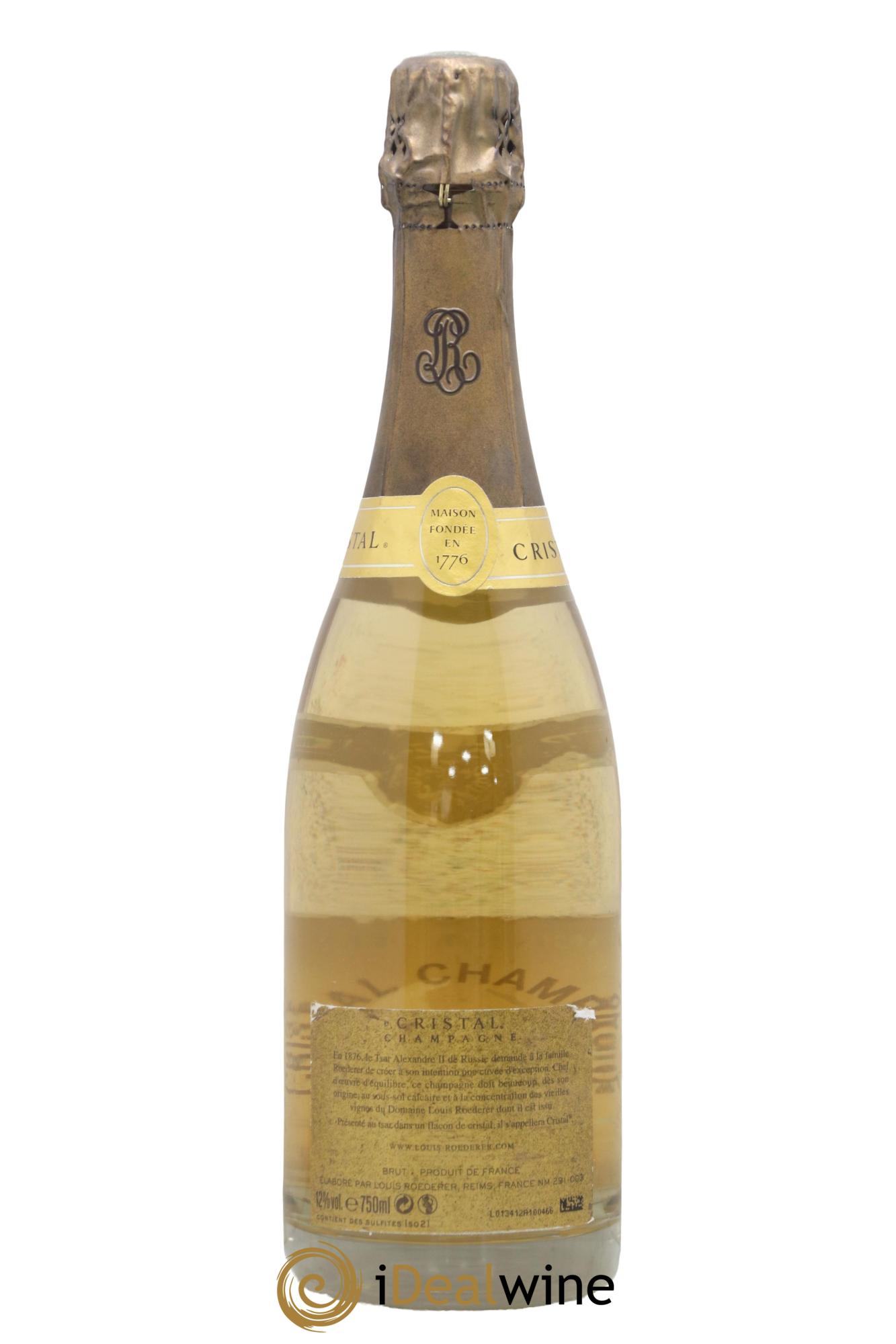 Cristal Louis Roederer 2012 - Lotto di 1 bottiglia - 1