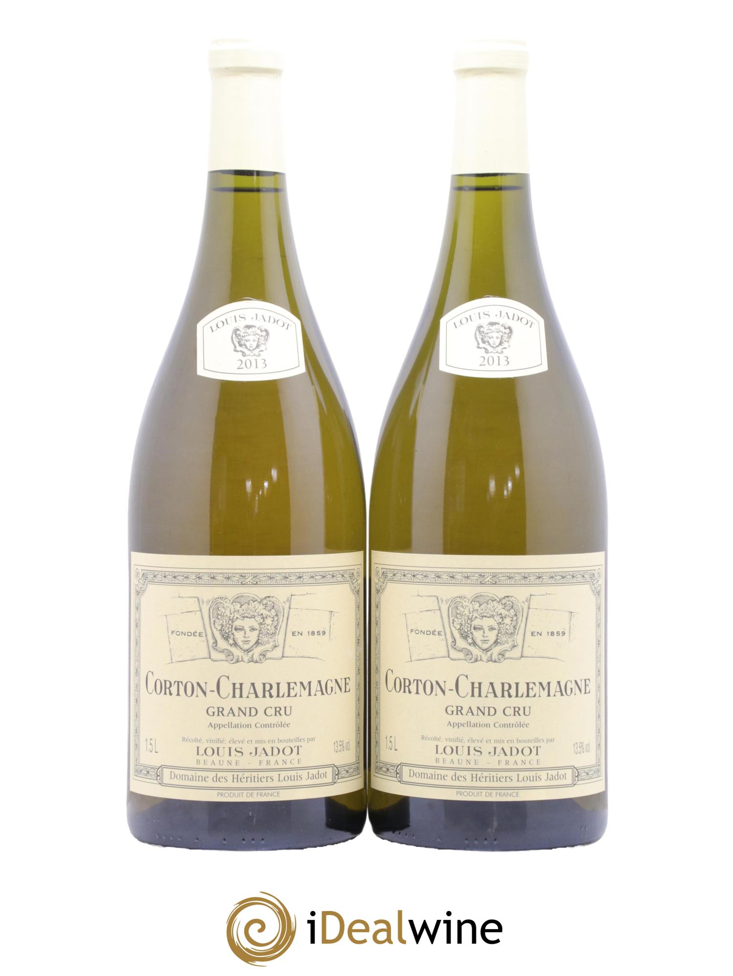 Corton-Charlemagne Grand Cru Maison Louis Jadot 2013 - Lot de 2 magnums - 0