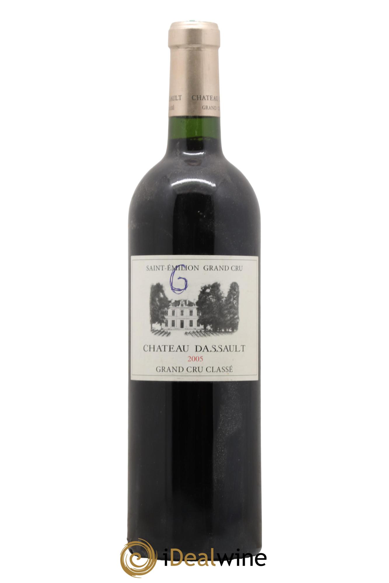 Château Dassault Grand Cru Classé 2005 - Lot de 1 bouteille - 0