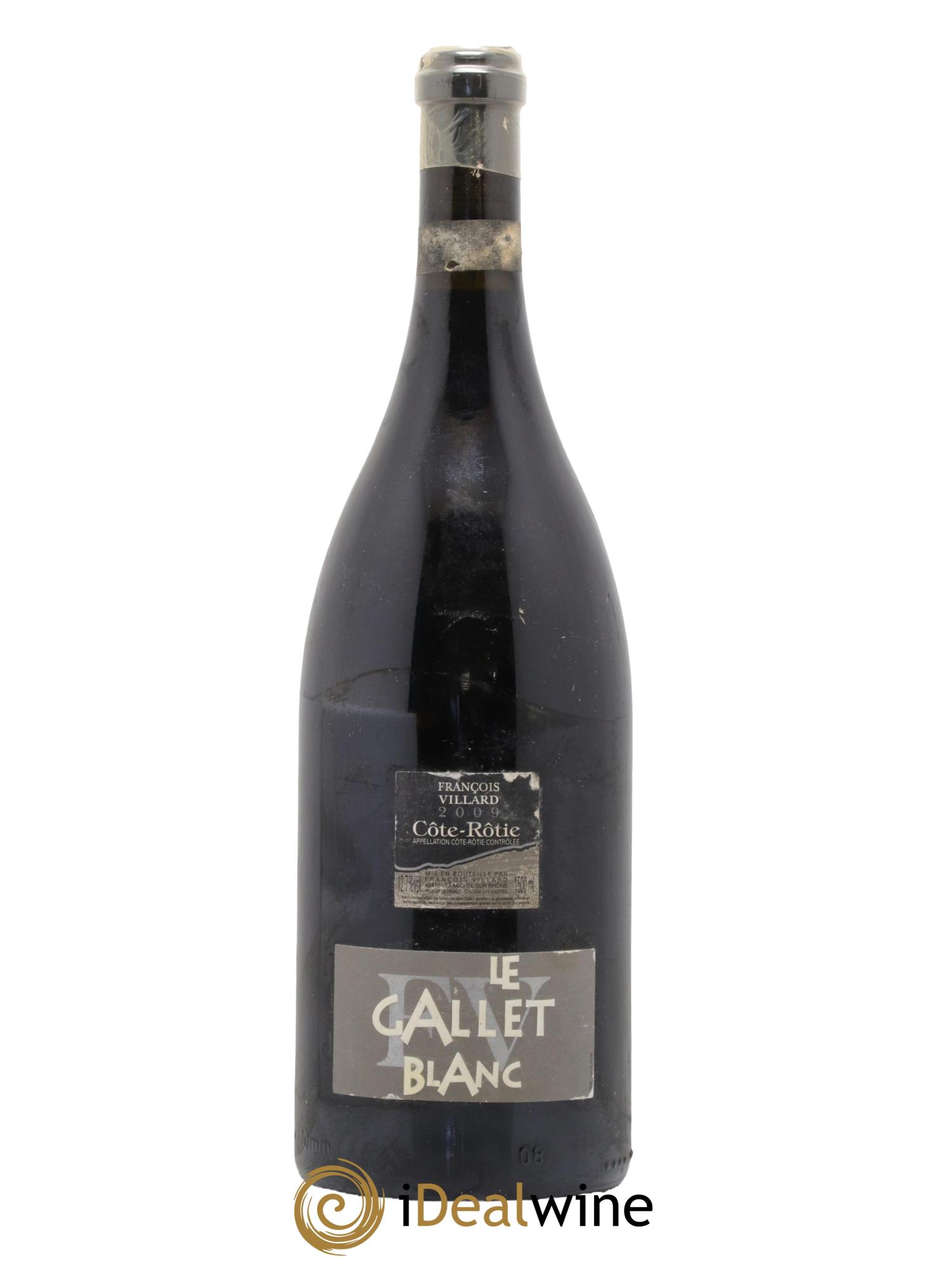 Côte-Rôtie Le Gallet Blanc François Villard 2009 - Lot de 1 magnum - 0