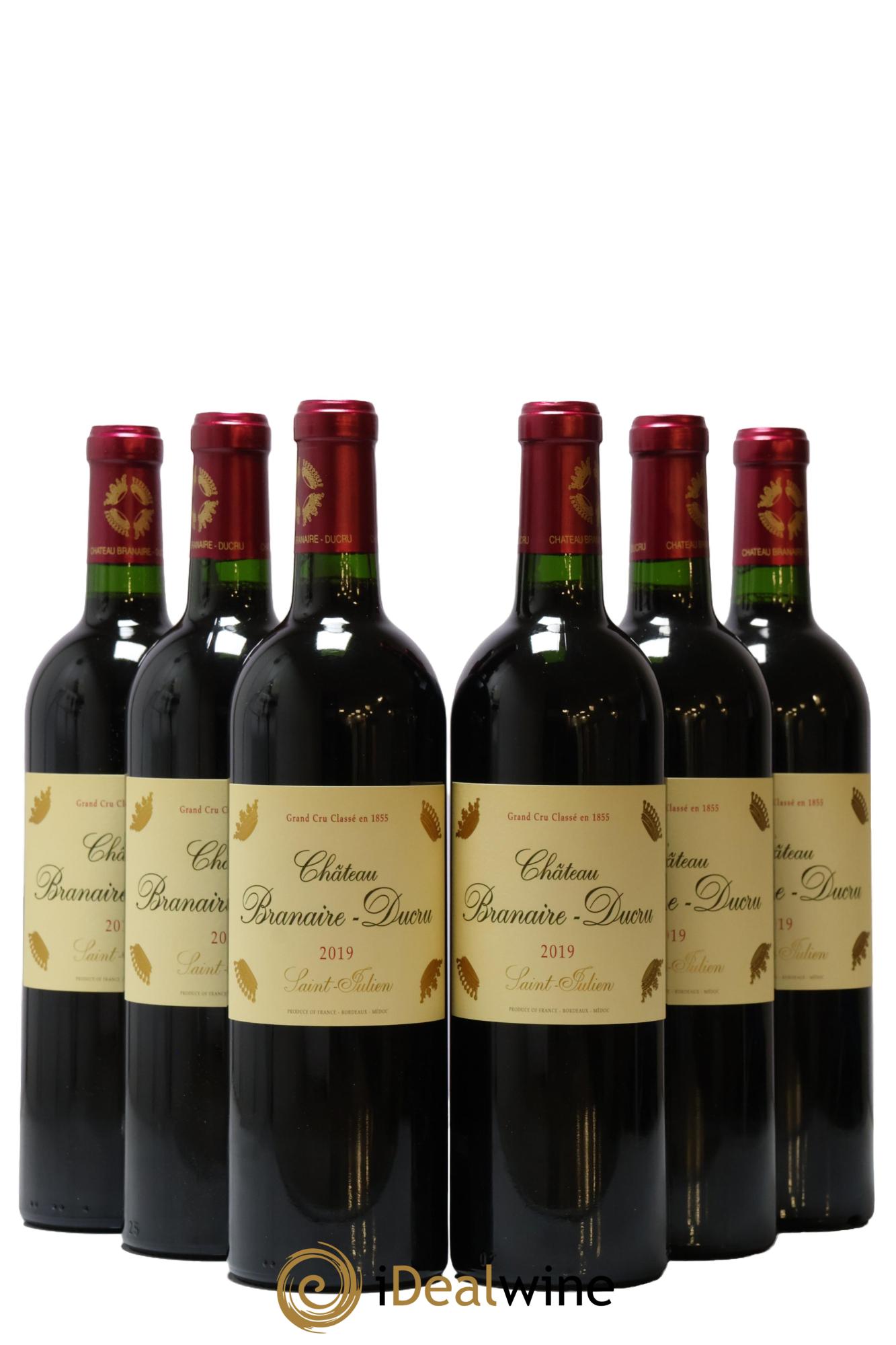 Château Branaire Ducru 4ème Grand Cru Classé 2019 - Posten von 6 Flaschen - 0