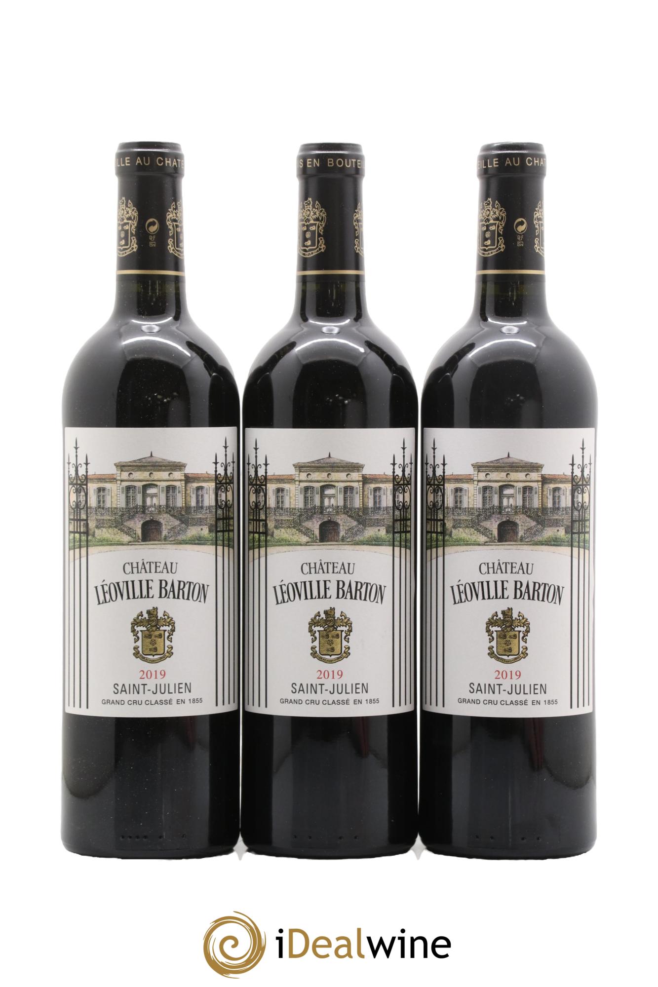 Château Léoville Barton 2ème Grand Cru Classé 2019 - Lot de 6 bouteilles - 2