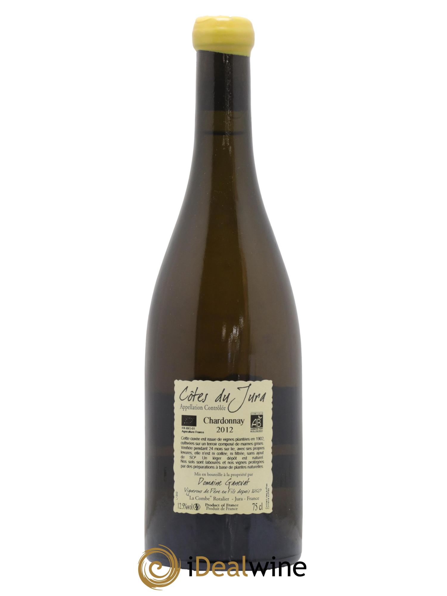 Côtes du Jura Les Chalasses Vieilles Vignes Jean-François Ganevat (Domaine) 2012 - Lot de 1 bouteille - 1