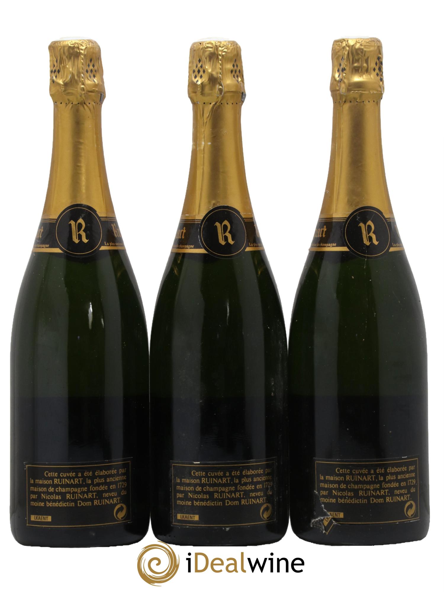 Brut Millésimé Ruinart  1992 - Lot of 3 bottles - 1