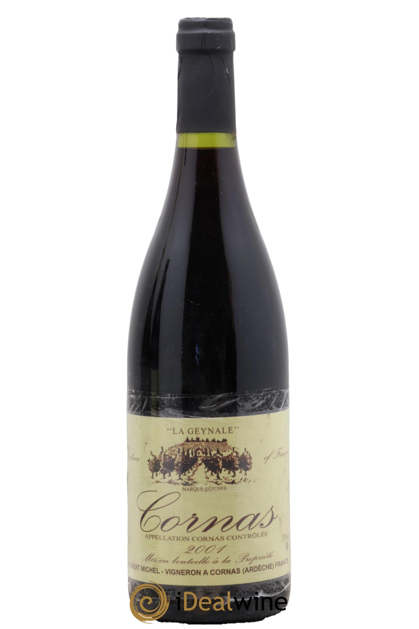 Cornas La Geynale Robert Michel 2001 - Lot de 1 bouteille - 0