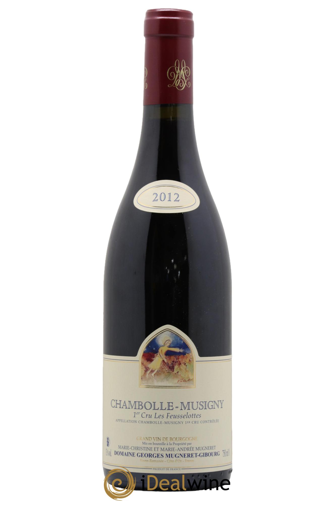 Chambolle-Musigny 1er Cru Les Feusselottes Mugneret-Gibourg (Domaine) 2012 - Lot de 1 bouteille - 0