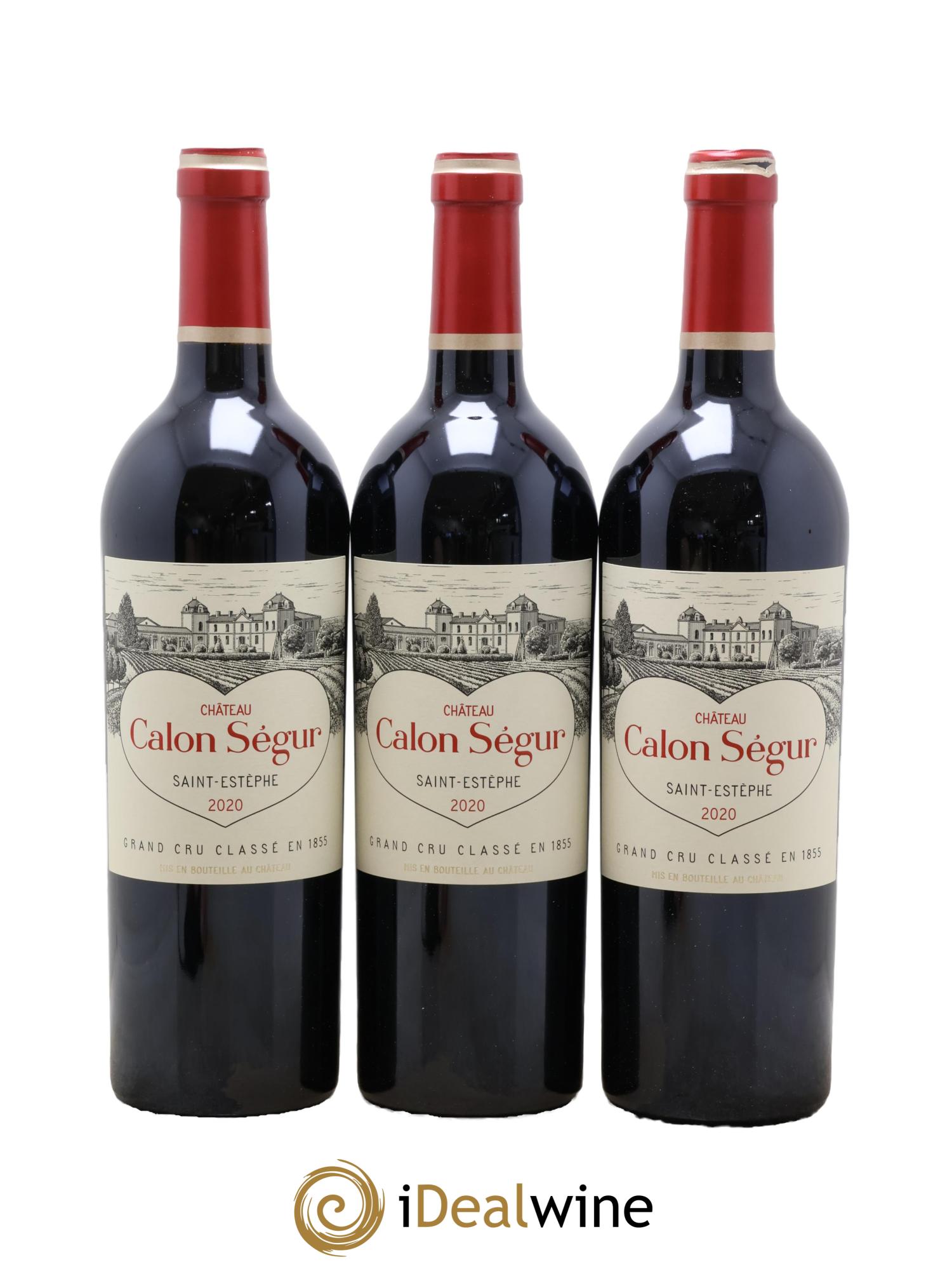 Château Calon Ségur 3ème Grand Cru Classé 2020 - Lotto di 6 bottiglie - 2