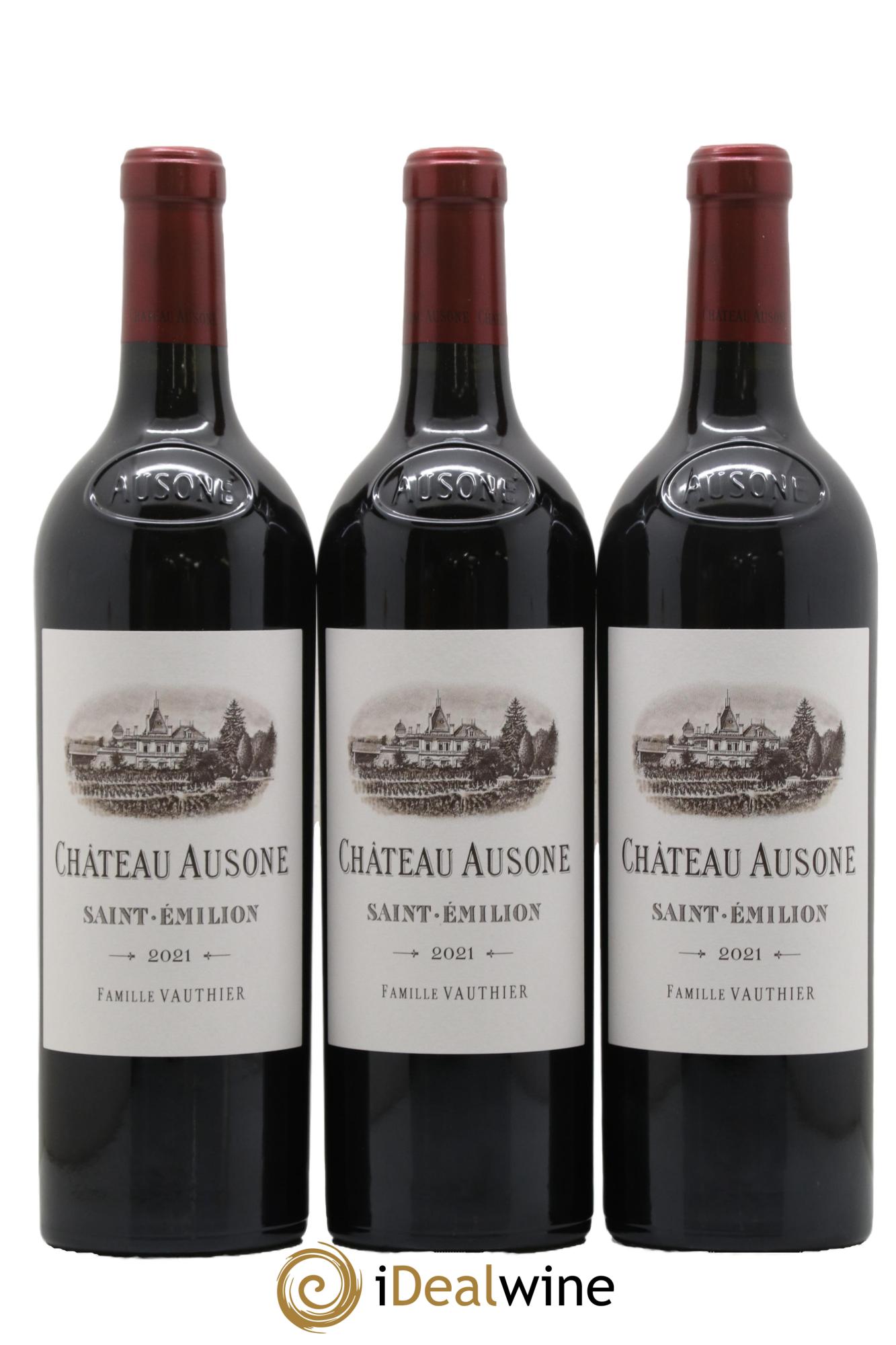 Château Ausone 1er Grand Cru Classé A 2021 - Posten von 3 Flaschen - 0