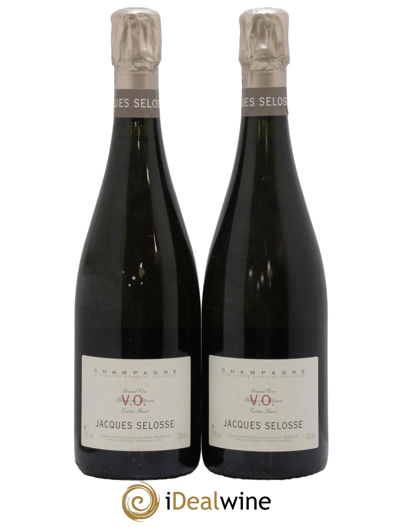 Version Originale Jacques Selosse - Lot of 2 bottles - 0