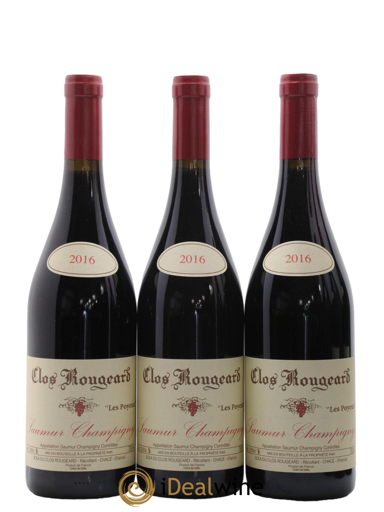 Saumur-Champigny Les Poyeux Clos Rougeard 2016 - Lot de 6 bouteilles - 1