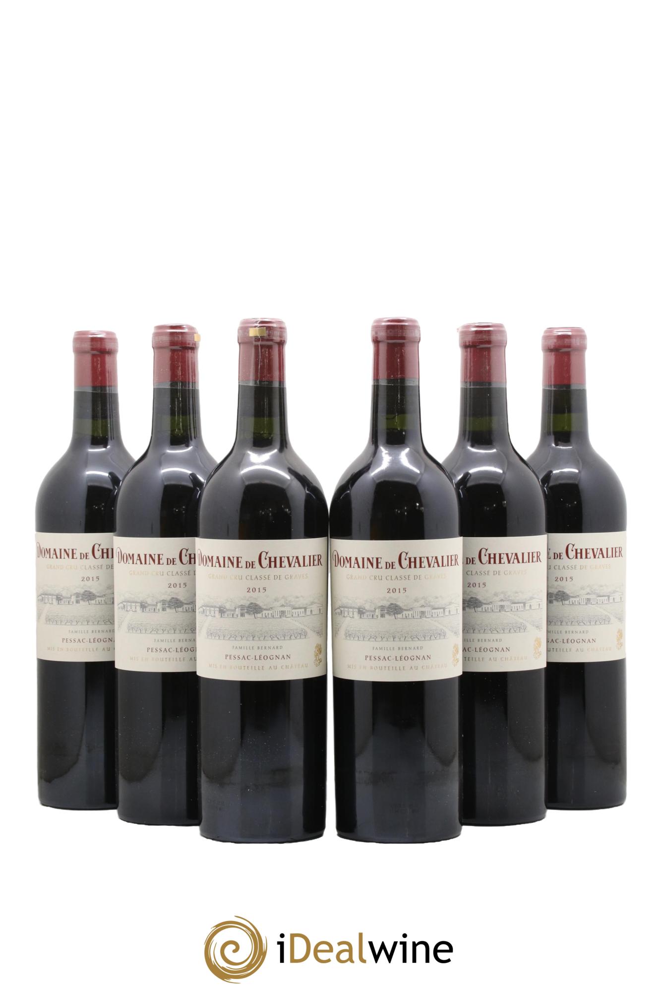 Domaine de Chevalier Cru Classé de Graves 2015 - Lot of 6 bottles - 0