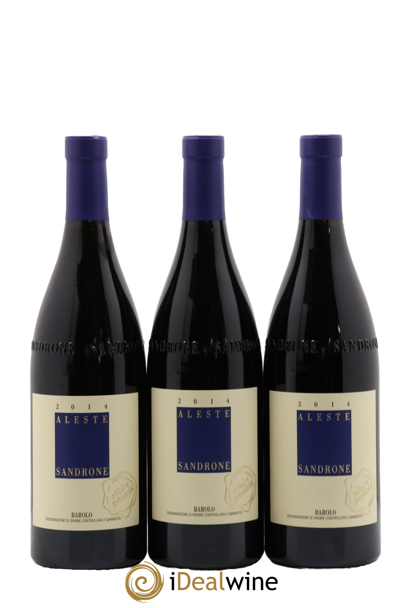Barolo DOC Aleste Sibi Et Paucis Sandrone 2014 - Lot de 3 bouteilles - 0