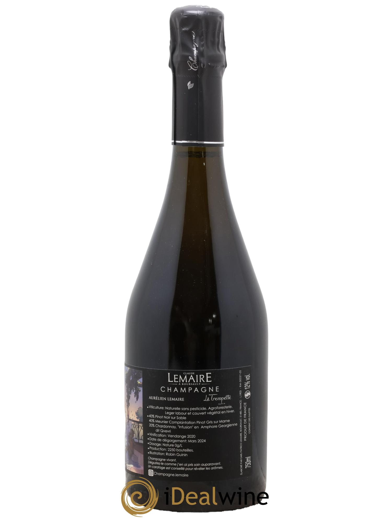 La Trempette Aurélien Lemaire 2020 - Posten von 1 Flasche - 1