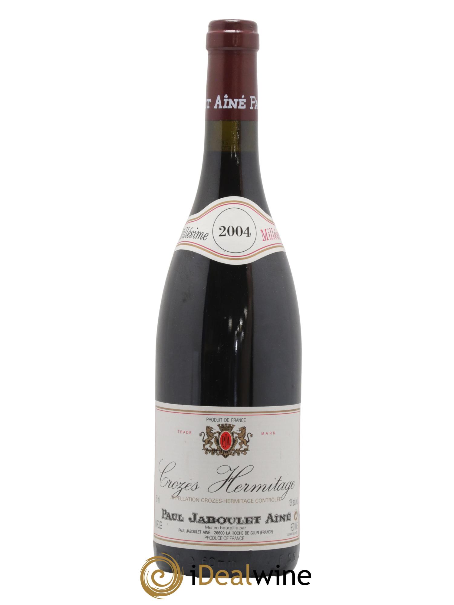 Crozes-Hermitage Paul Jaboulet Ainé 2004 - Lot de 1 bouteille - 0