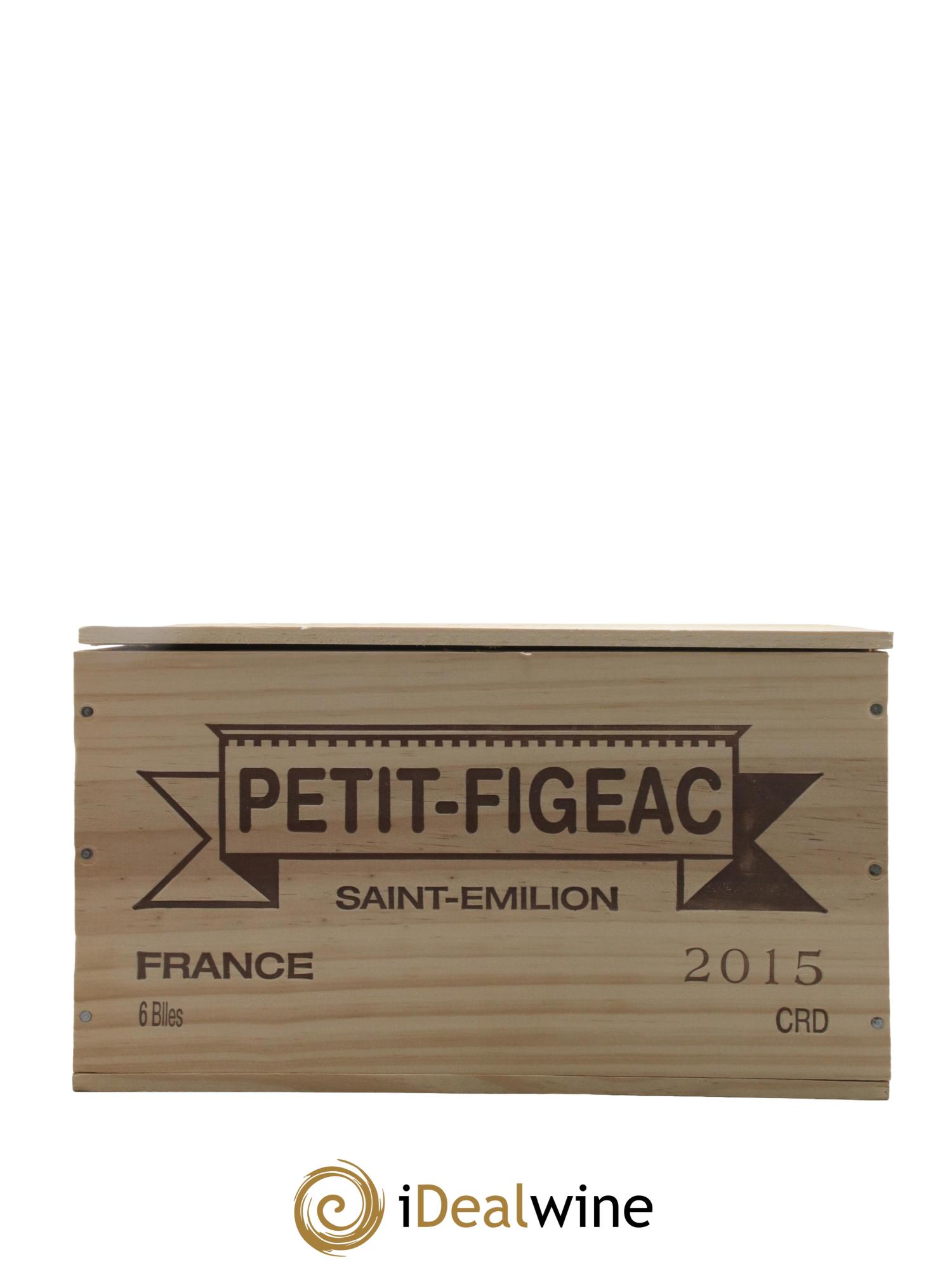 Petit Figeac 2015 - Lotto di 6 bottiglie - 1