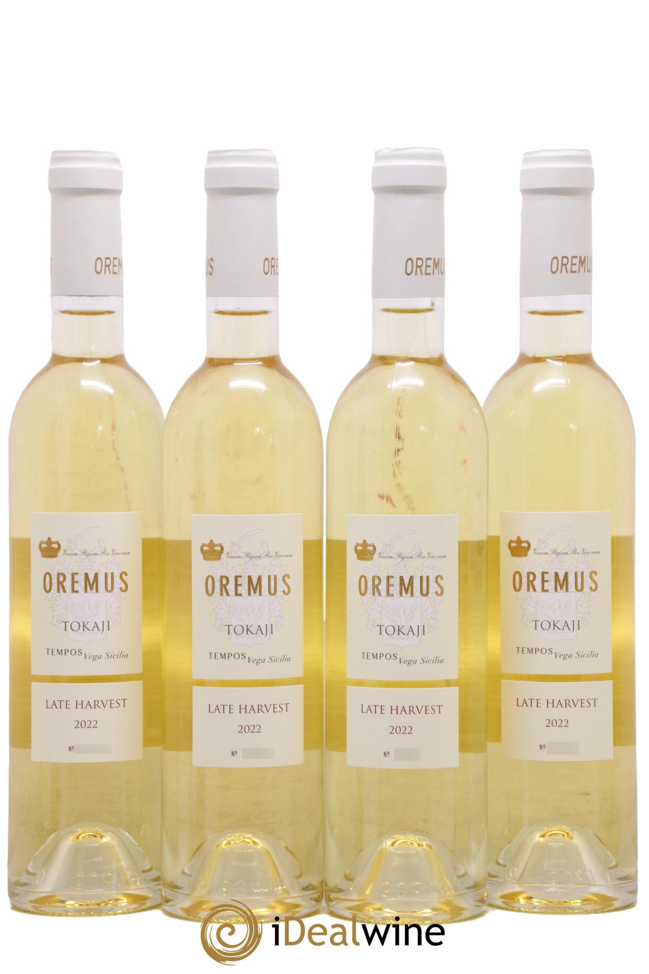 Tokaji Late Harvest Oremus 2022 - Posten von 4 Format 50cls - 0