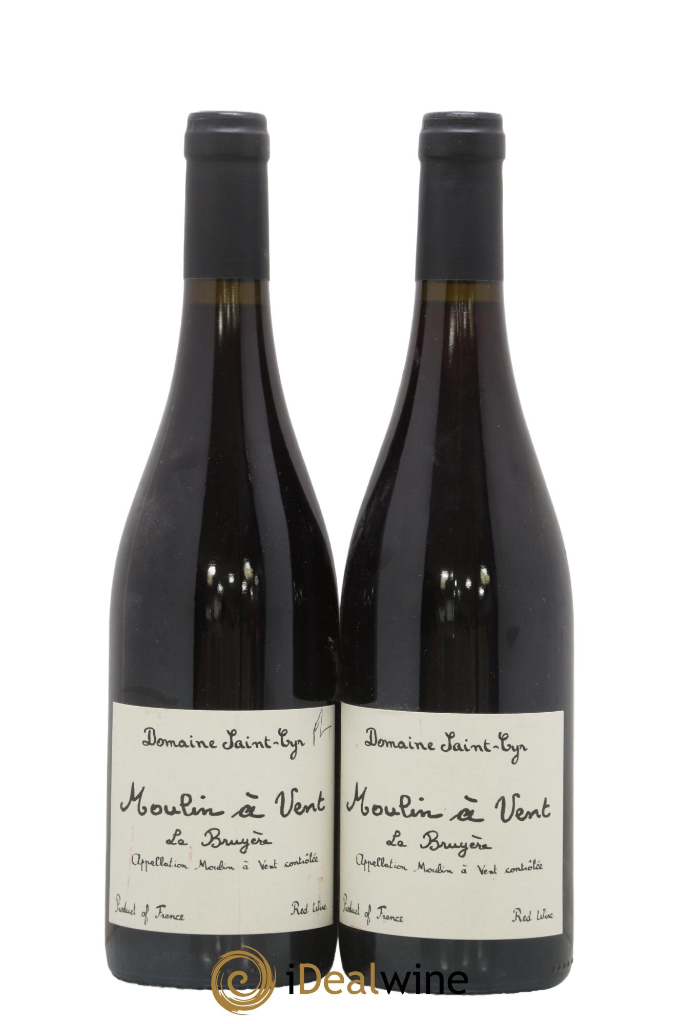 Moulin-à-Vent La Bruyère Domaine Saint-Cyr 2019 - Lot de 2 bouteilles - 0
