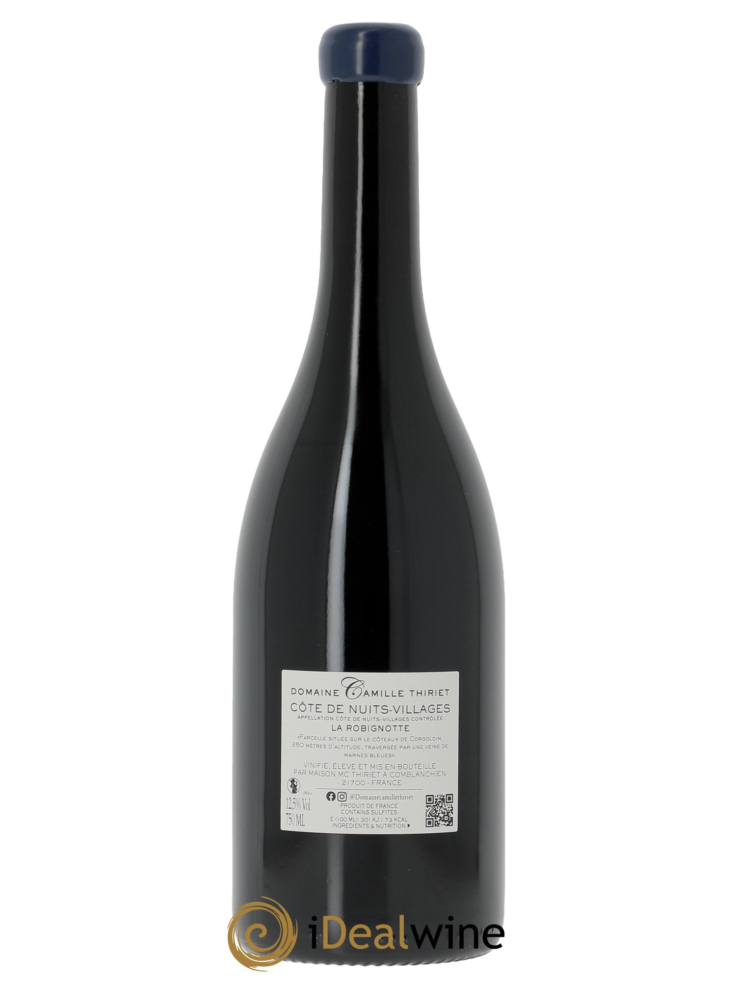 Côte de Nuits-Villages La Robignotte Monopole Maison Thiriet  2024 - Lot of 1 bottle - 1