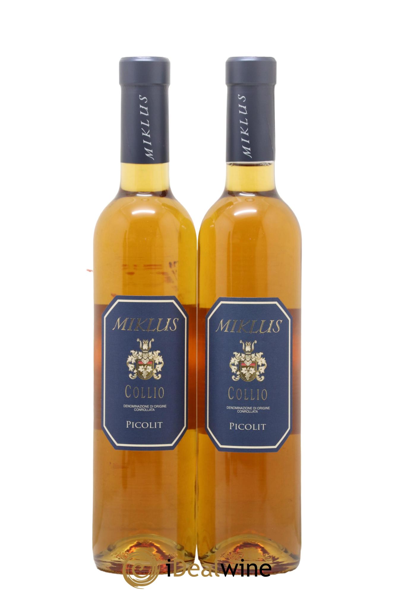 Italie Collio DOC Picolit Azienda Agricola Graga Miklus 2011 - Lotto di 2 formati 50cl - 0