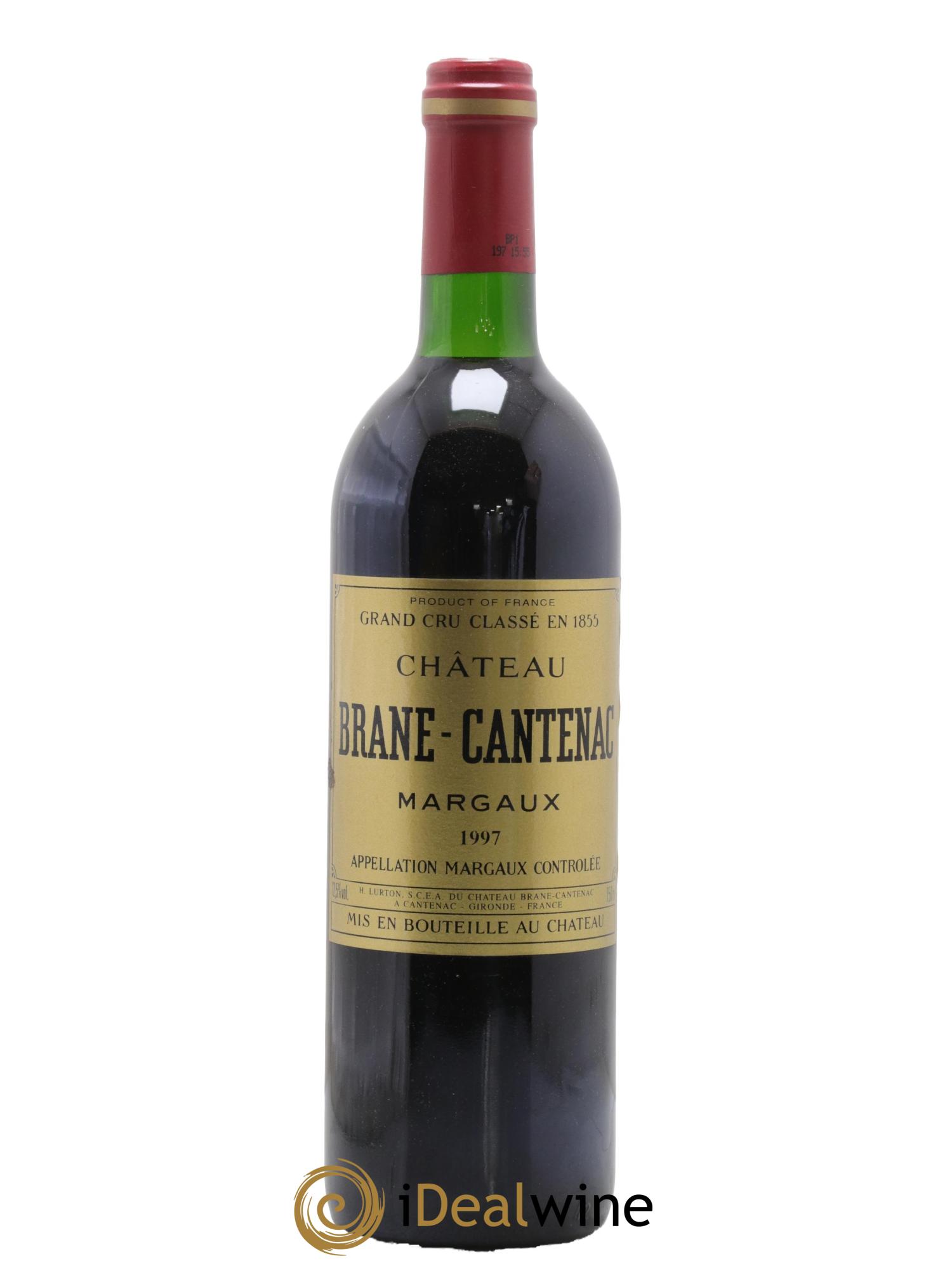 Château Brane Cantenac 2ème Grand Cru Classé 1997 - Posten von 1 Flasche - 0