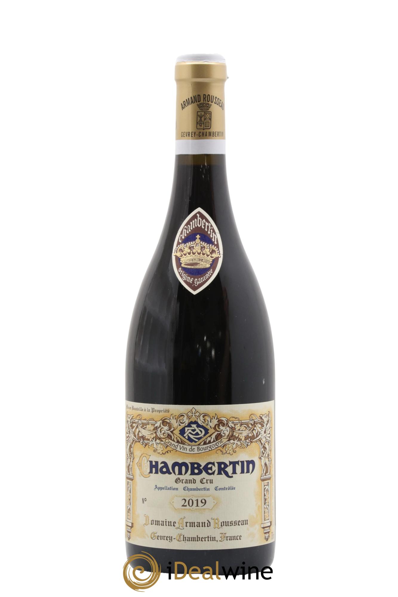 Chambertin Grand Cru Armand Rousseau (Domaine) 2019 - Lot de 1 bouteille - 0