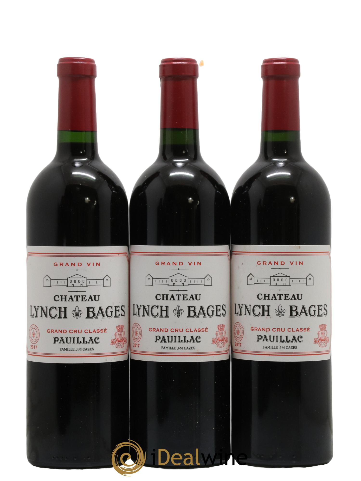 Château Lynch Bages 5ème Grand Cru Classé 2017 - Lot de 6 bouteilles - 1