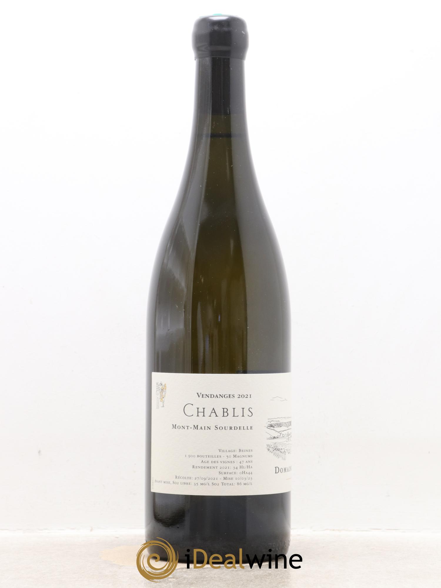 Chablis Mont-Main Sourdelle Domaine Jean Dauvissat Père et Fils 2021 - Lotto di 1 bottiglia - 1