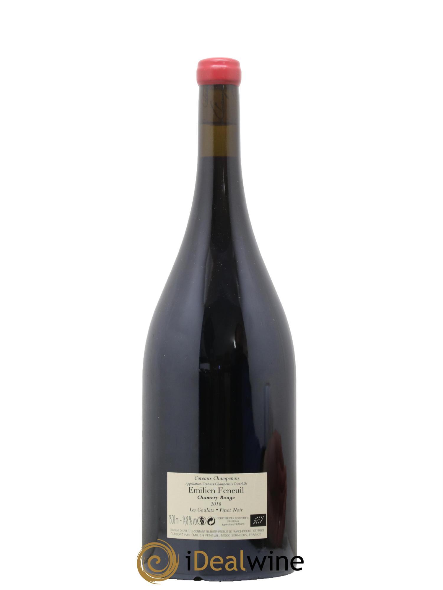 Coteaux Champenois Les Goulats Chamery Rouge Emilien Feneuil 2018 - Lot de 1 magnum - 1
