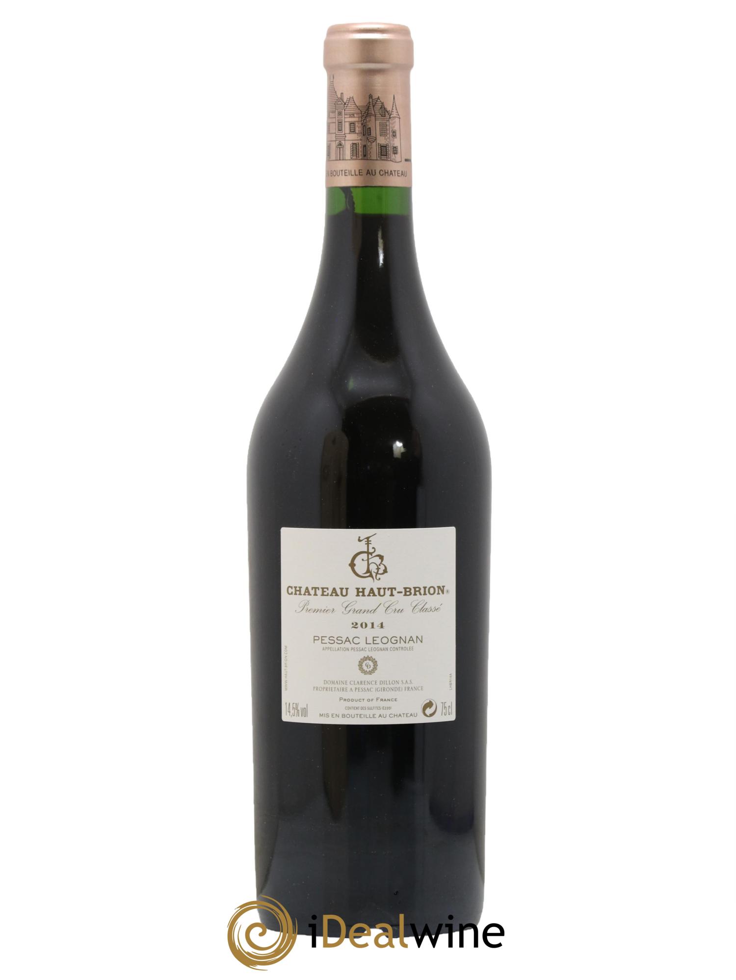 Château Haut Brion 1er Grand Cru Classé 2014 - Lotto di 1 bottiglia - 2